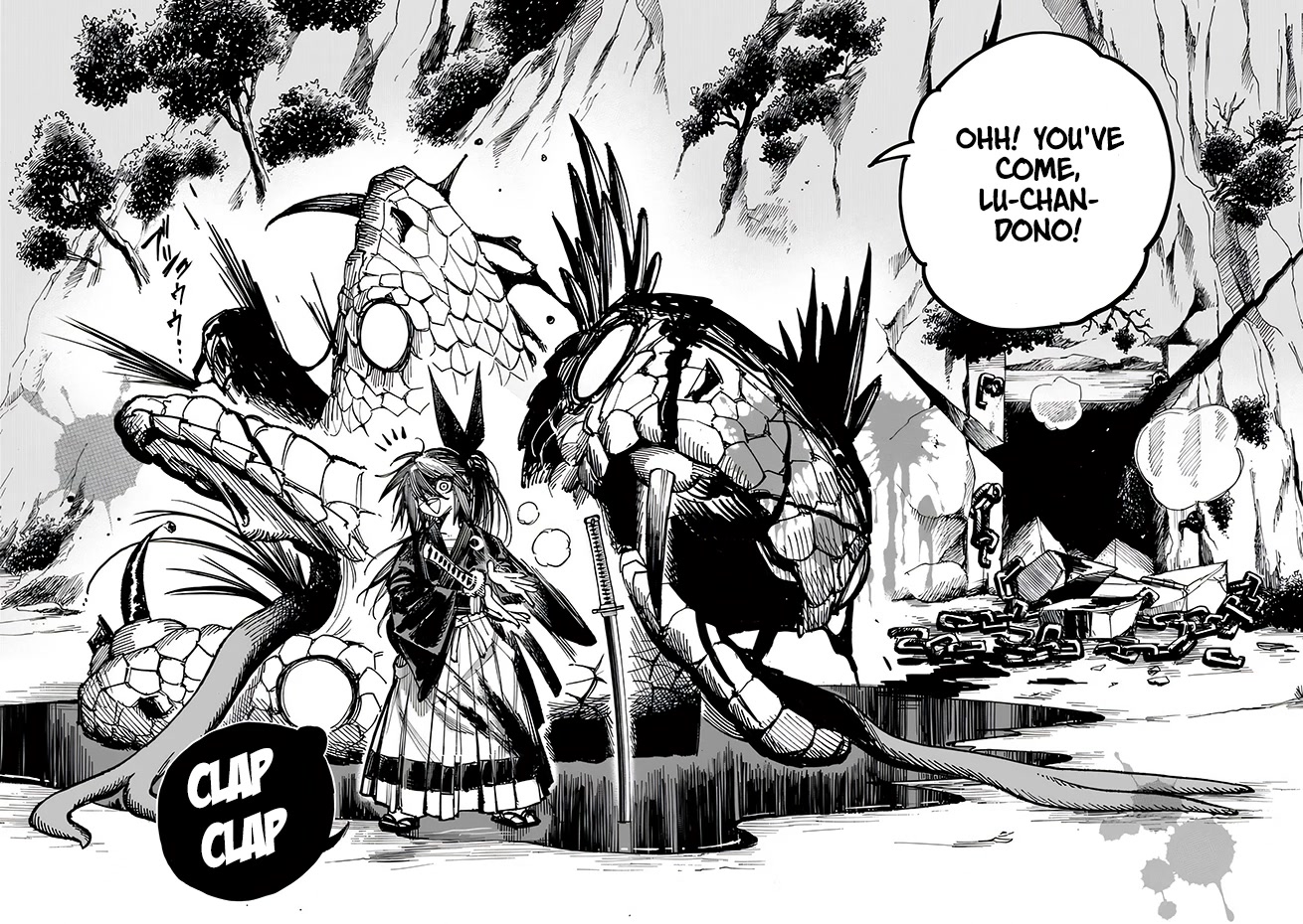 Samurai In Another World Chapter 4 - Page 48 in English