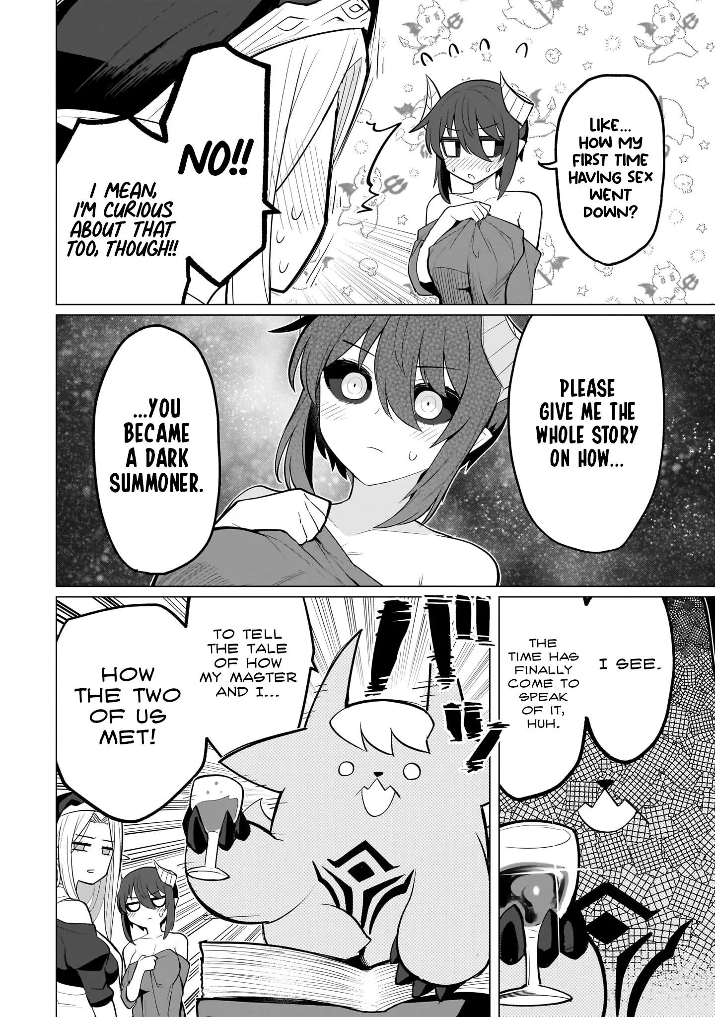 I’m Dating a Dark Summoner Chapter 43 - Page 12 in English