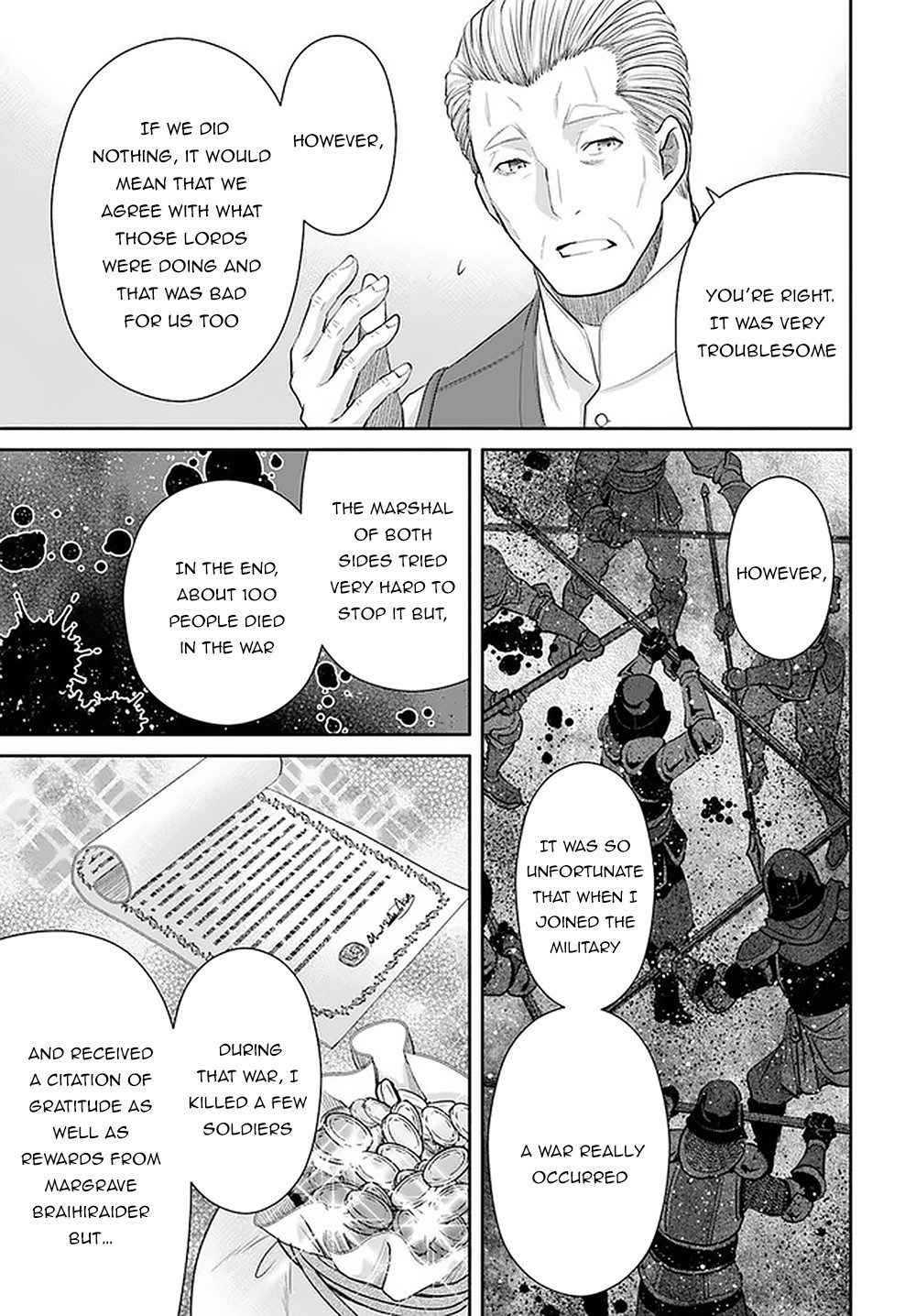 Hachinan Tte, Sore Wa Nai Deshou! Chapter 51 - Page 21 in English