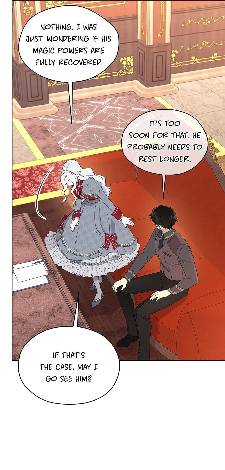 I Became the Male Lead’s Mother Chapter 72 - Page 3 in English