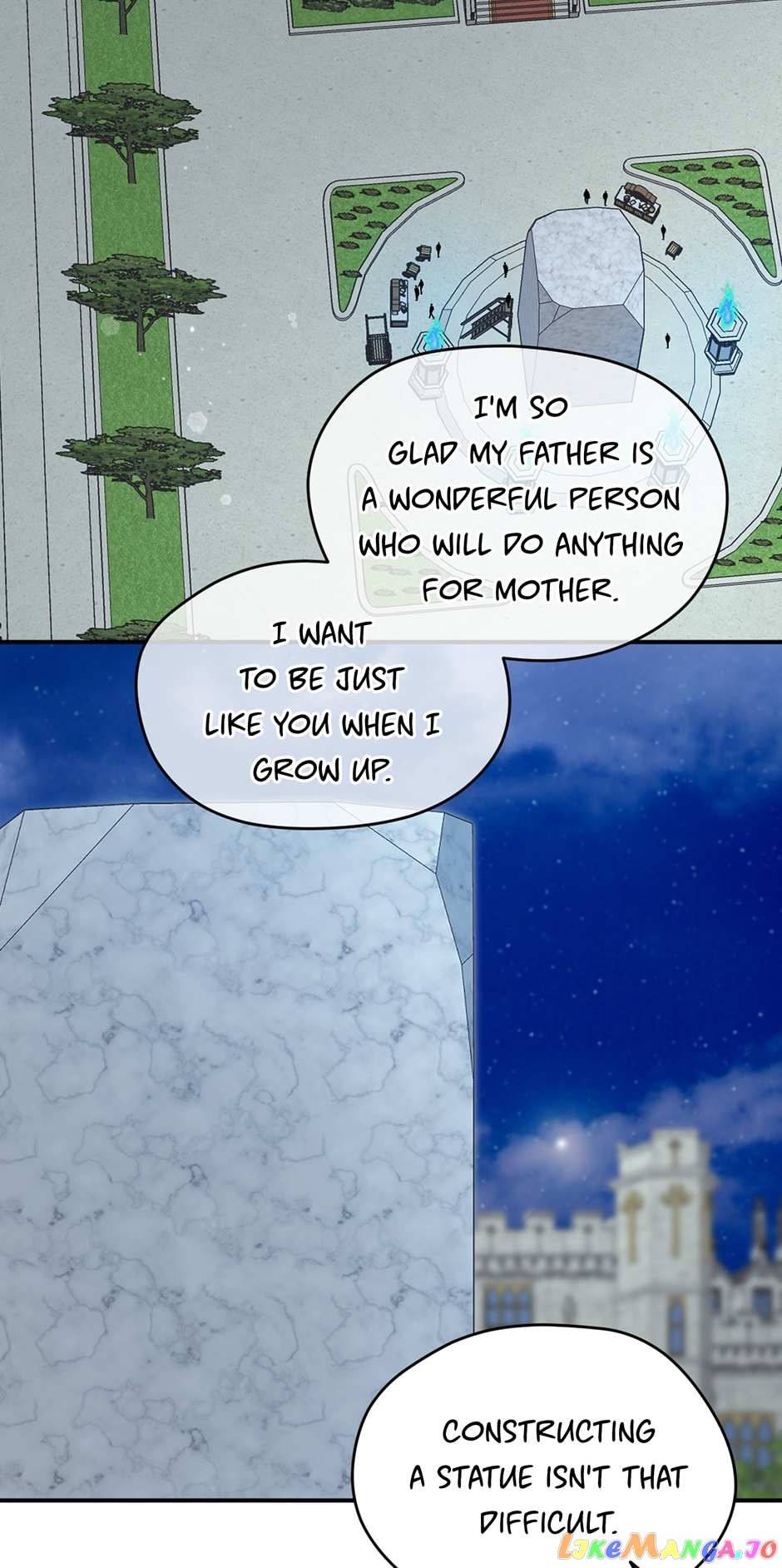 I Became the Male Lead’s Mother Chapter 90 - Page 49 in English