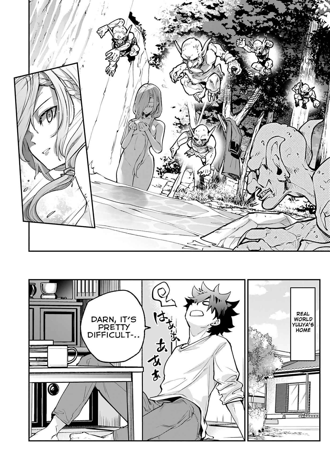 Isekai De Cheat Skill Wo Te Ni Shita Ore Wa, Genjitsu Sekai Wo Mo Musou Suru ~Level Up Wa Jinsei Wo Kaeta~ Chapter 17 - Page 6 in English