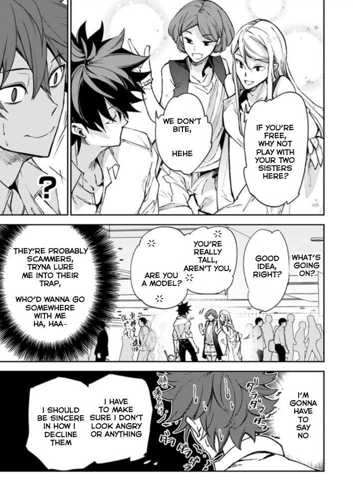 Isekai De Cheat Skill Wo Te Ni Shita Ore Wa, Genjitsu Sekai Wo Mo Musou Suru ~Level Up Wa Jinsei Wo Kaeta~ Chapter 5.1 - Page 11 in English