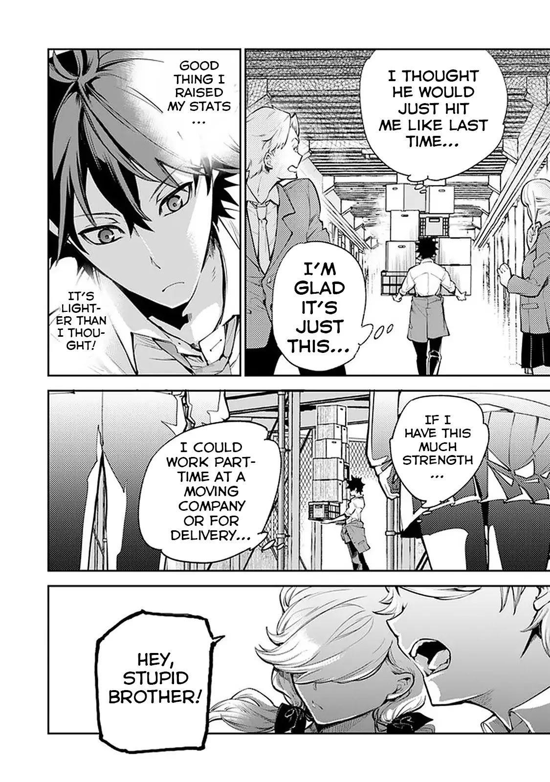 Isekai De Cheat Skill Wo Te Ni Shita Ore Wa, Genjitsu Sekai Wo Mo Musou Suru ~Level Up Wa Jinsei Wo Kaeta~ Chapter 6.1 - Page 12 in English
