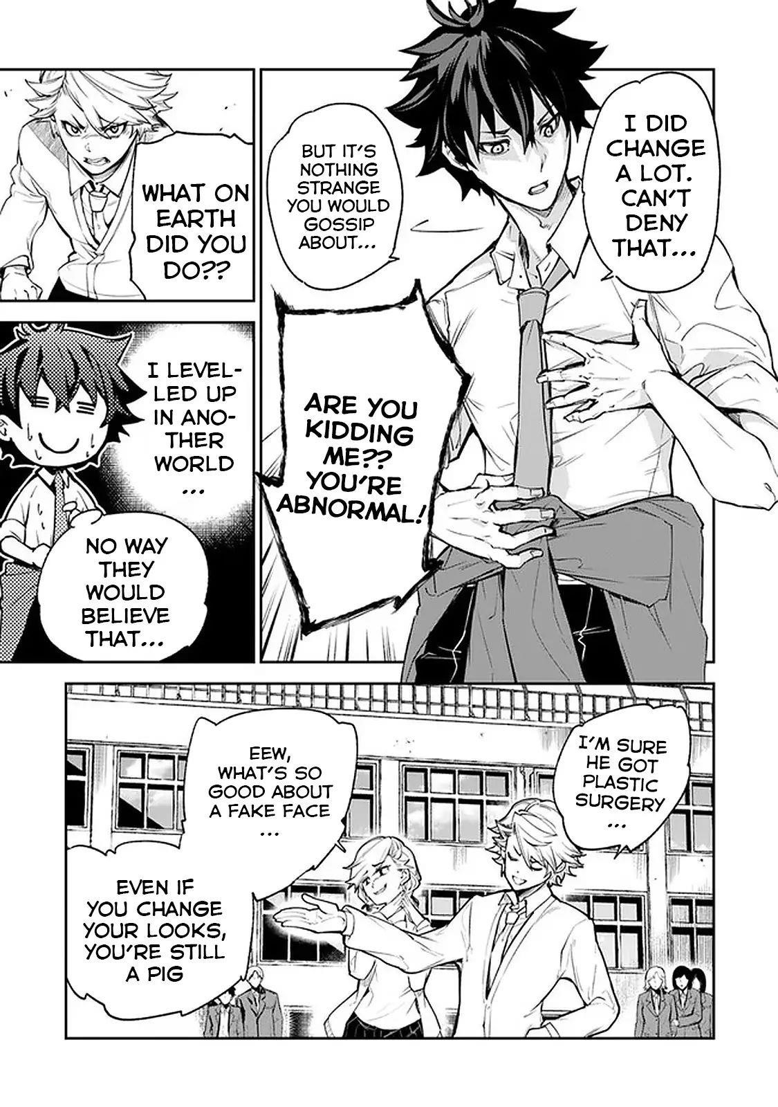 Isekai De Cheat Skill Wo Te Ni Shita Ore Wa, Genjitsu Sekai Wo Mo Musou Suru ~Level Up Wa Jinsei Wo Kaeta~ Chapter 6.1 - Page 15 in English