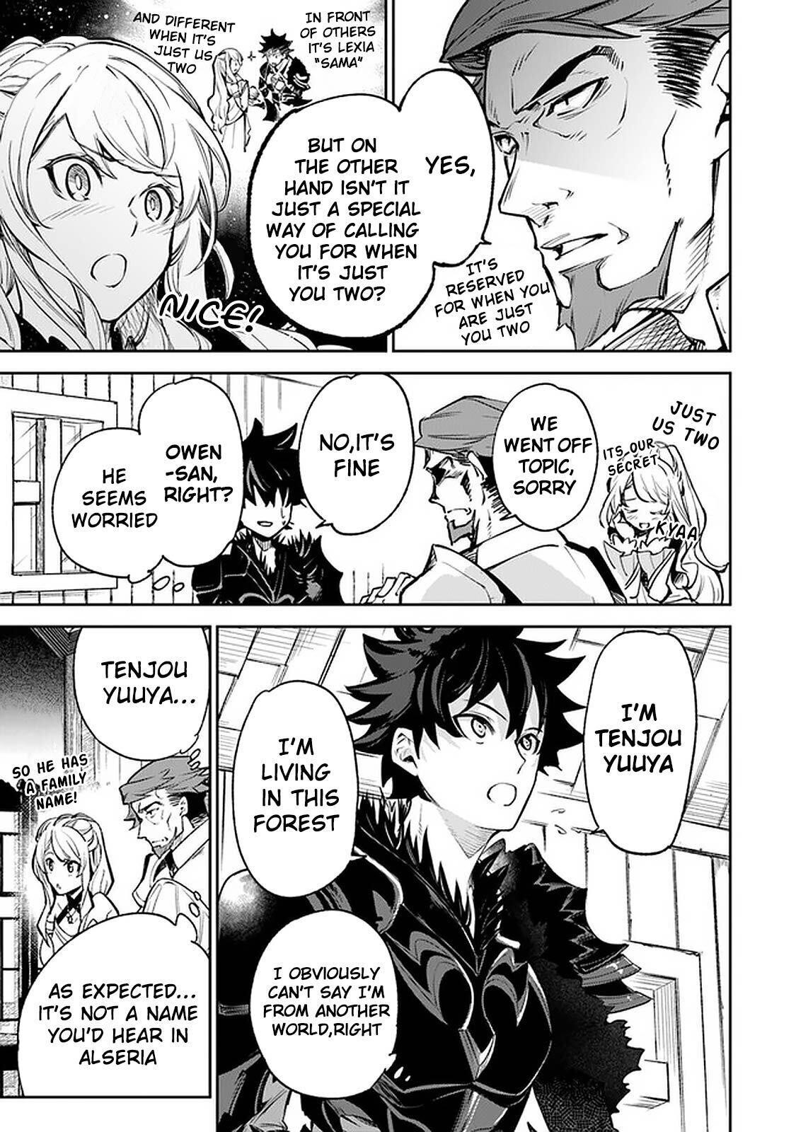 Isekai De Cheat Skill Wo Te Ni Shita Ore Wa, Genjitsu Sekai Wo Mo Musou Suru ~Level Up Wa Jinsei Wo Kaeta~ Chapter 9.1 - Page 9 in English