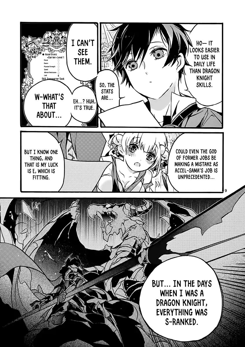 From The Strongest Job Of Dragon Knight, To The Beginner Job Carrier, Somehow, I Am Dependent On The Heroes Chapter 1 - Page 11 in English