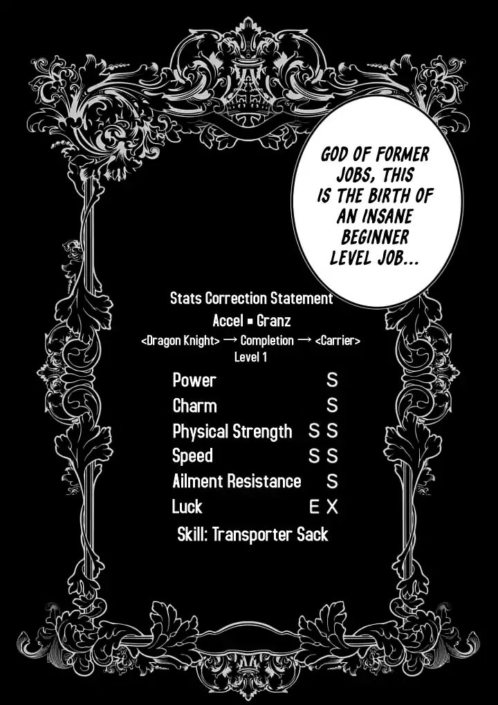 From The Strongest Job Of Dragon Knight, To The Beginner Job Carrier, Somehow, I Am Dependent On The Heroes Chapter 1 - Page 33 in English