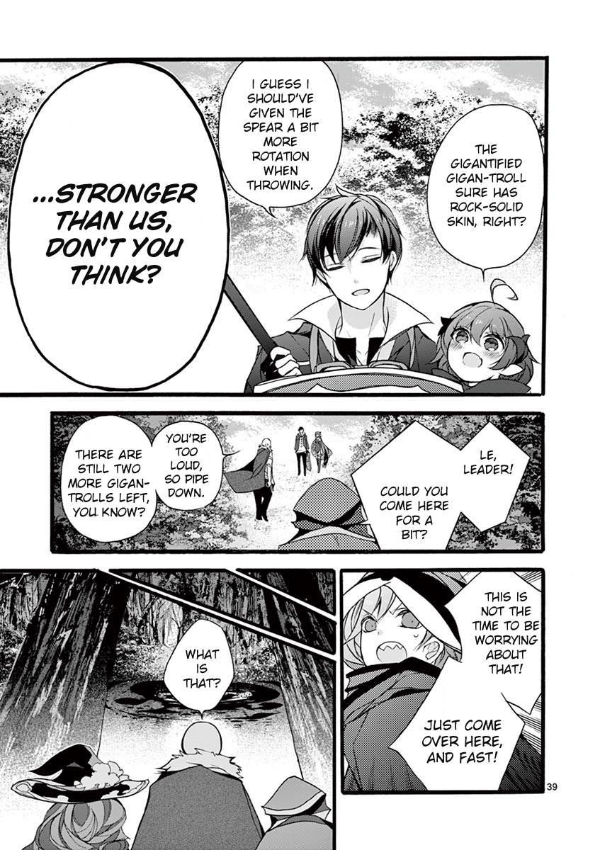 From The Strongest Job Of Dragon Knight, To The Beginner Job Carrier, Somehow, I Am Dependent On The Heroes Chapter 12 - Page 39 in English