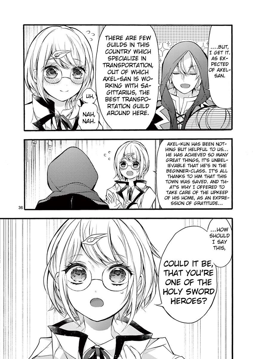 From The Strongest Job Of Dragon Knight, To The Beginner Job Carrier, Somehow, I Am Dependent On The Heroes Chapter 15 - Page 36 in English