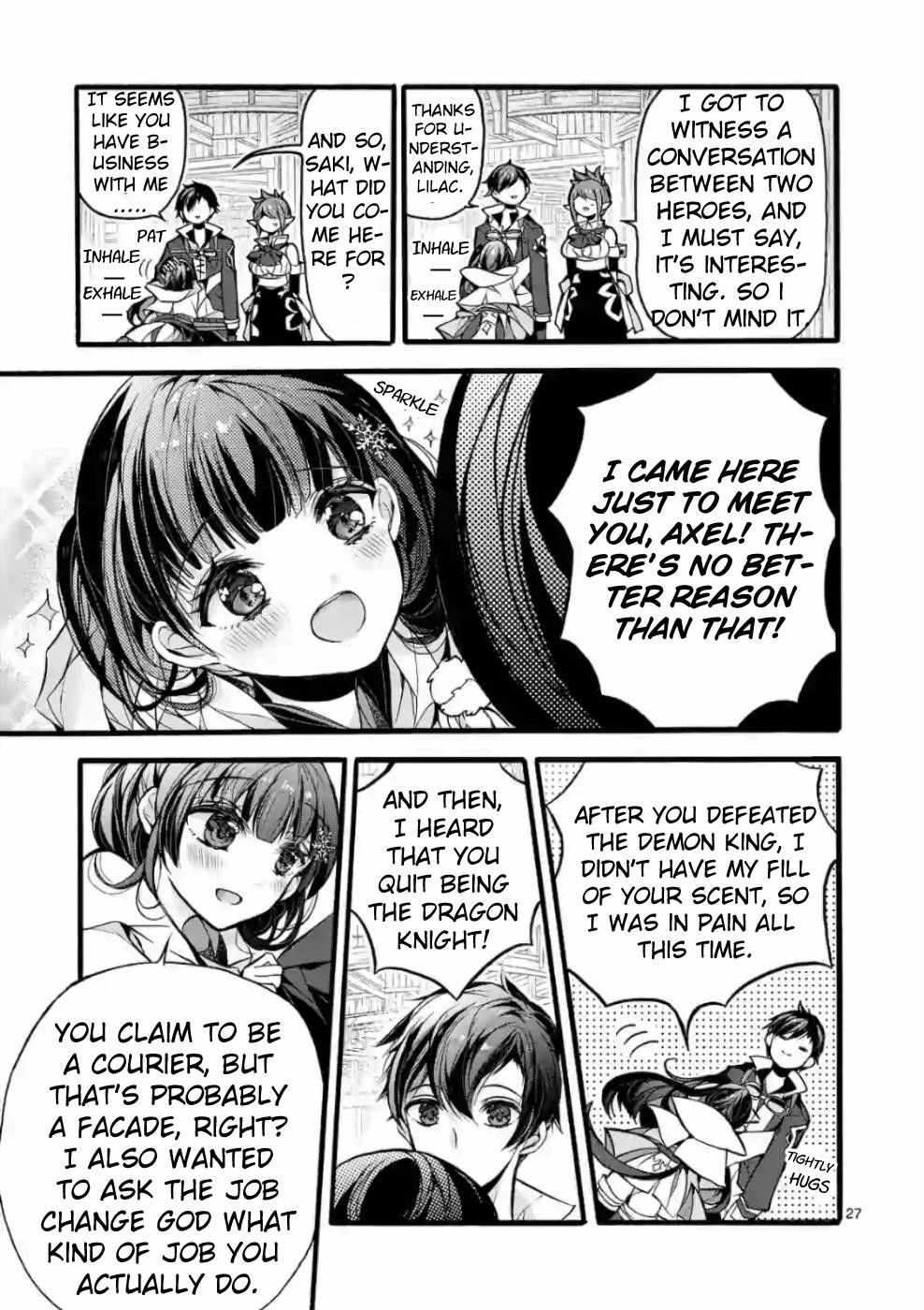 From The Strongest Job Of Dragon Knight, To The Beginner Job Carrier, Somehow, I Am Dependent On The Heroes Chapter 19 - Page 21 in English