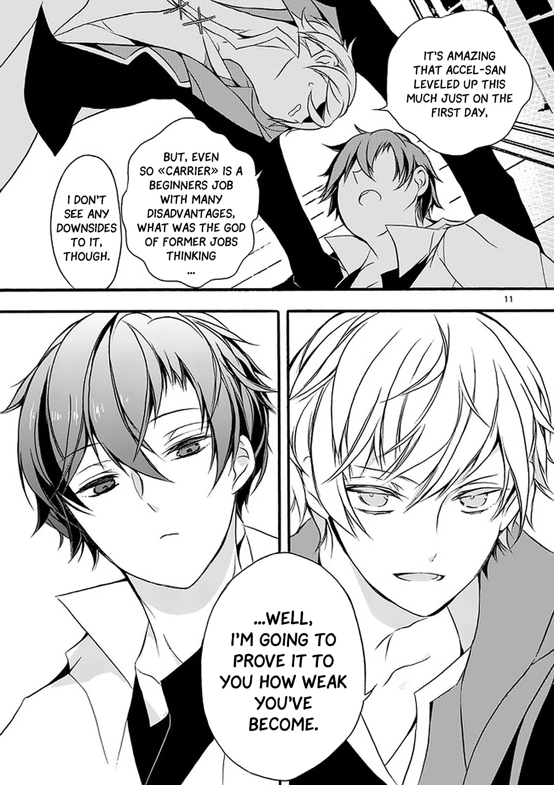 From The Strongest Job Of Dragon Knight, To The Beginner Job Carrier, Somehow, I Am Dependent On The Heroes Chapter 2 - Page 11 in English