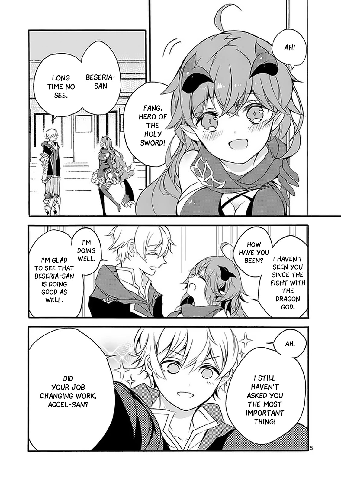 From The Strongest Job Of Dragon Knight, To The Beginner Job Carrier, Somehow, I Am Dependent On The Heroes Chapter 2 - Page 5 in English