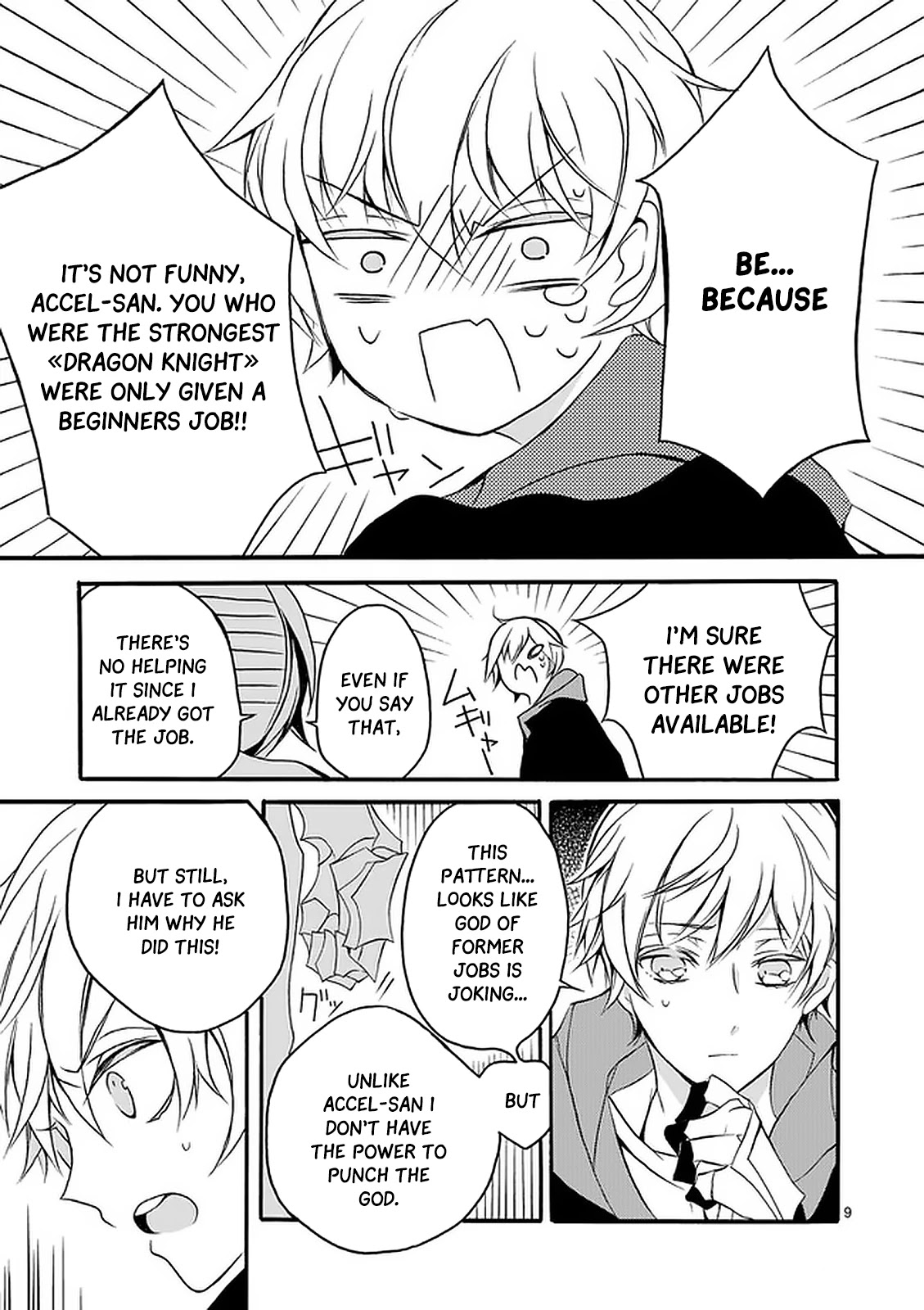 From The Strongest Job Of Dragon Knight, To The Beginner Job Carrier, Somehow, I Am Dependent On The Heroes Chapter 2 - Page 9 in English