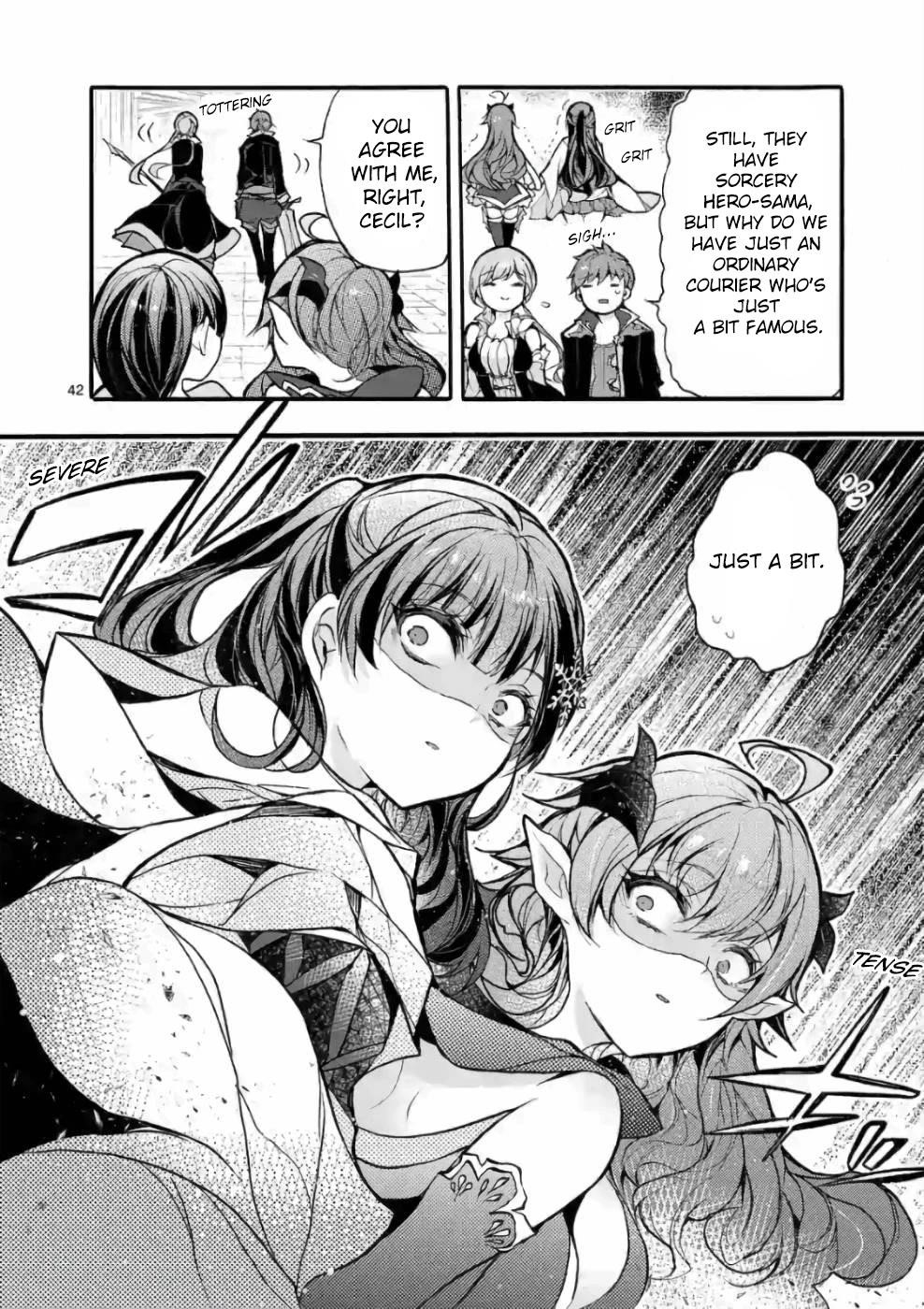 From The Strongest Job Of Dragon Knight, To The Beginner Job Carrier, Somehow, I Am Dependent On The Heroes Chapter 22 - Page 41 in English
