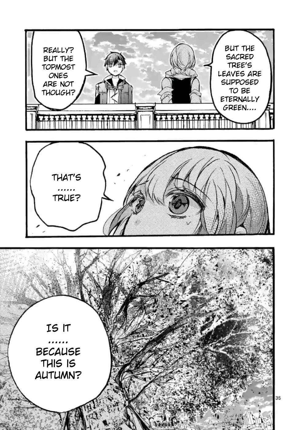 From The Strongest Job Of Dragon Knight, To The Beginner Job Carrier, Somehow, I Am Dependent On The Heroes Chapter 27 - Page 35 in English