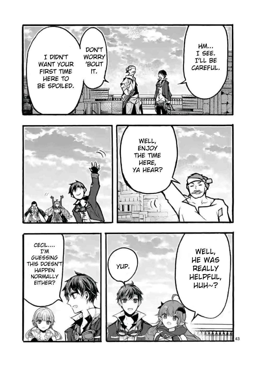 From The Strongest Job Of Dragon Knight, To The Beginner Job Carrier, Somehow, I Am Dependent On The Heroes Chapter 27 - Page 43 in English
