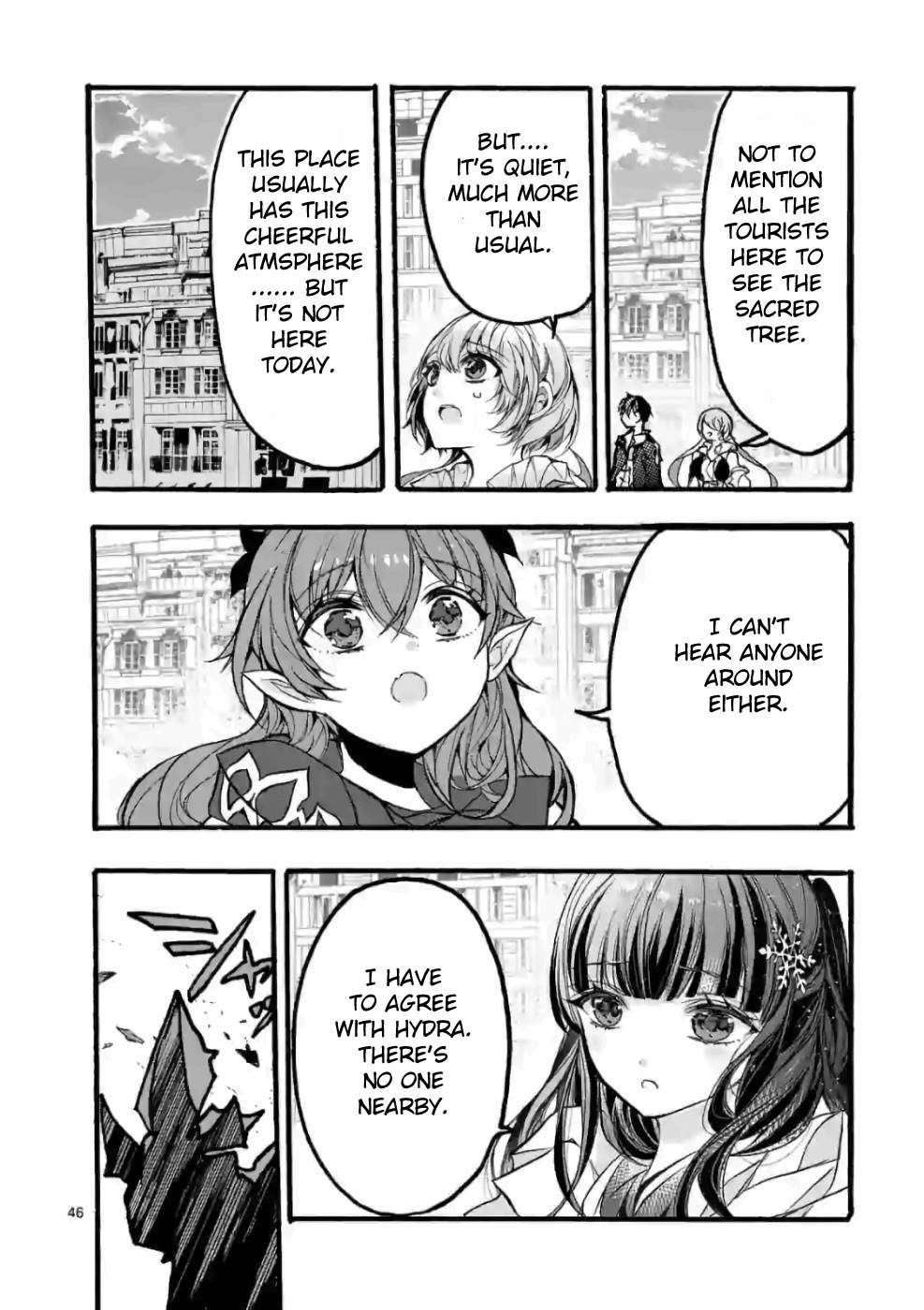 From The Strongest Job Of Dragon Knight, To The Beginner Job Carrier, Somehow, I Am Dependent On The Heroes Chapter 27 - Page 46 in English
