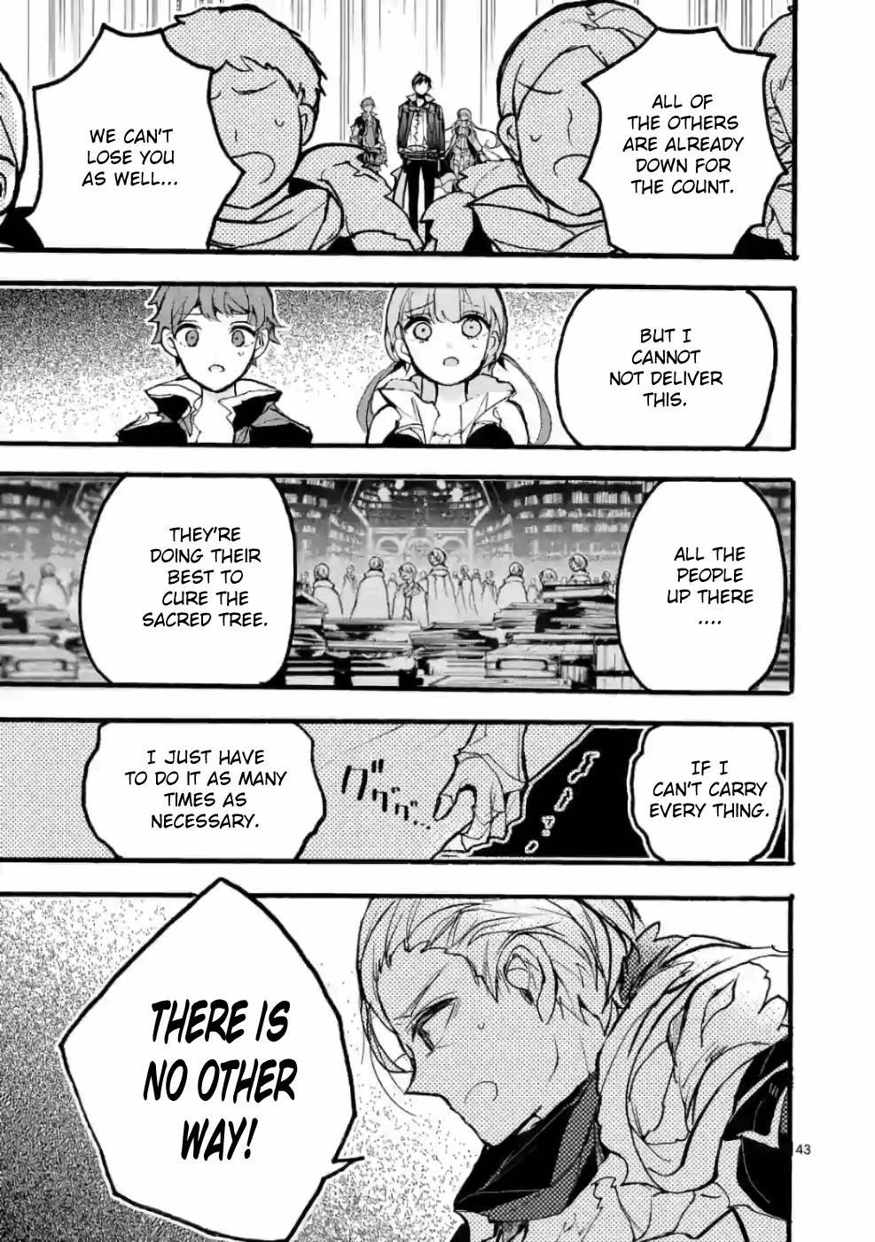 From The Strongest Job Of Dragon Knight, To The Beginner Job Carrier, Somehow, I Am Dependent On The Heroes Chapter 28 - Page 43 in English