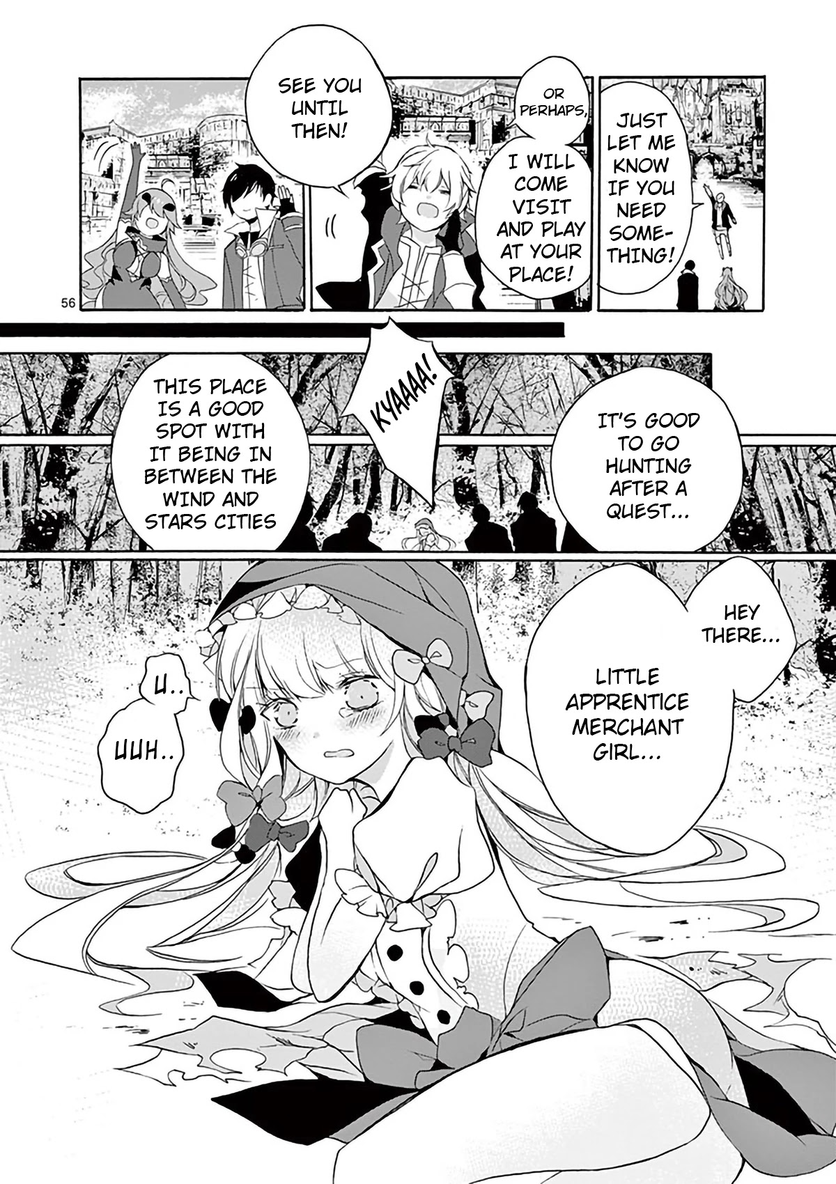From The Strongest Job Of Dragon Knight, To The Beginner Job Carrier, Somehow, I Am Dependent On The Heroes Chapter 3 - Page 54 in English
