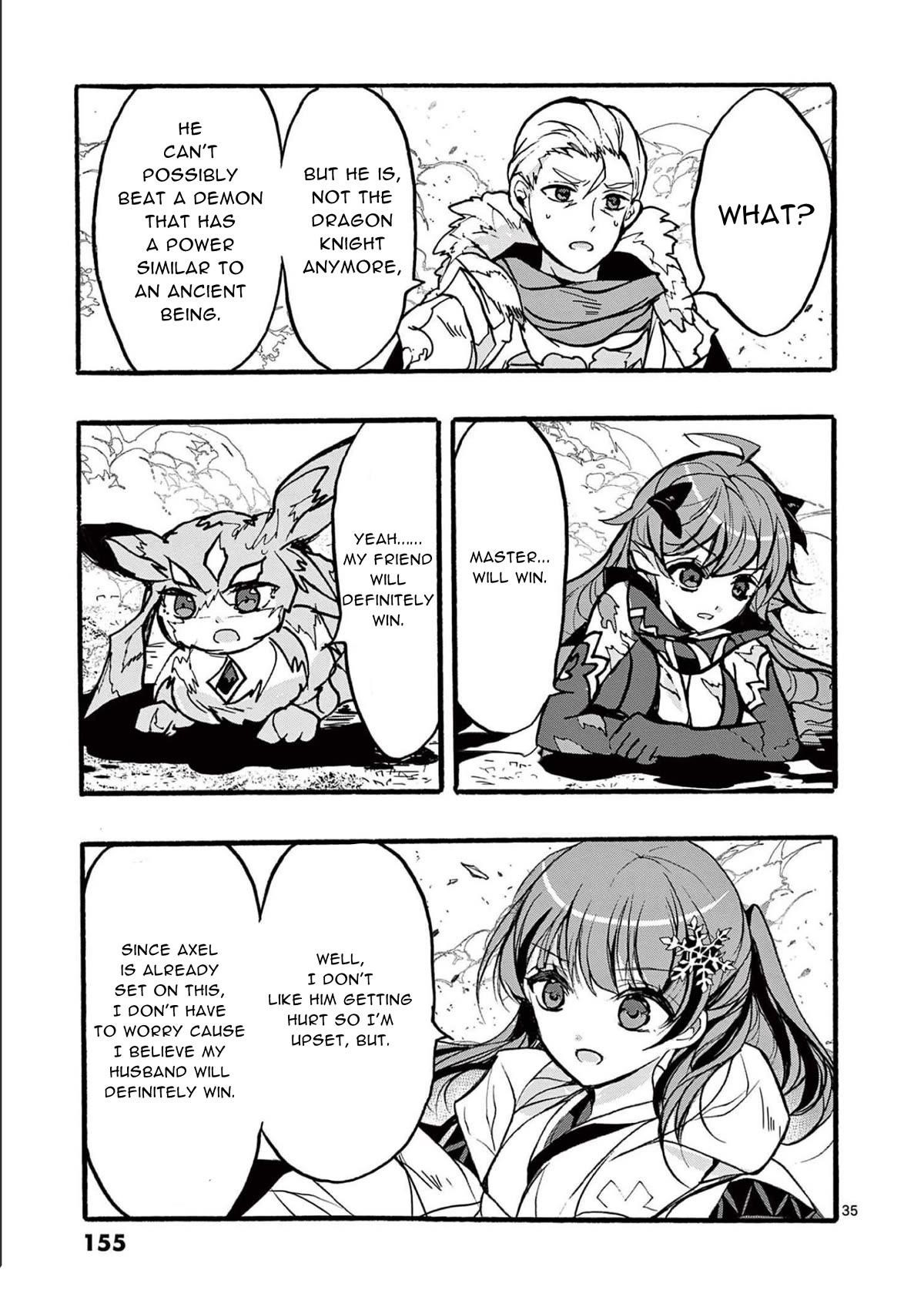 From The Strongest Job Of Dragon Knight, To The Beginner Job Carrier, Somehow, I Am Dependent On The Heroes Chapter 32 - Page 35 in English