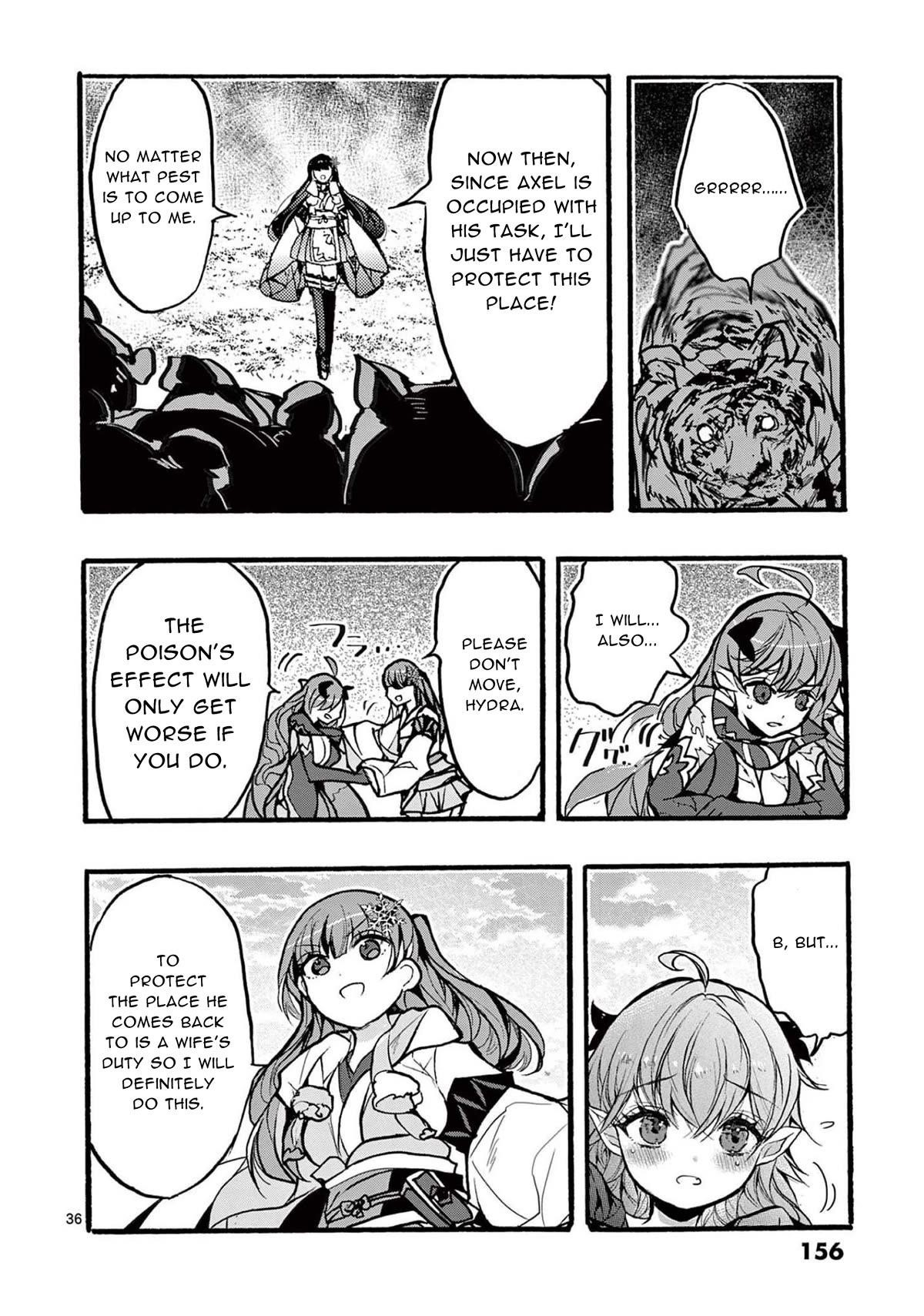 From The Strongest Job Of Dragon Knight, To The Beginner Job Carrier, Somehow, I Am Dependent On The Heroes Chapter 32 - Page 36 in English