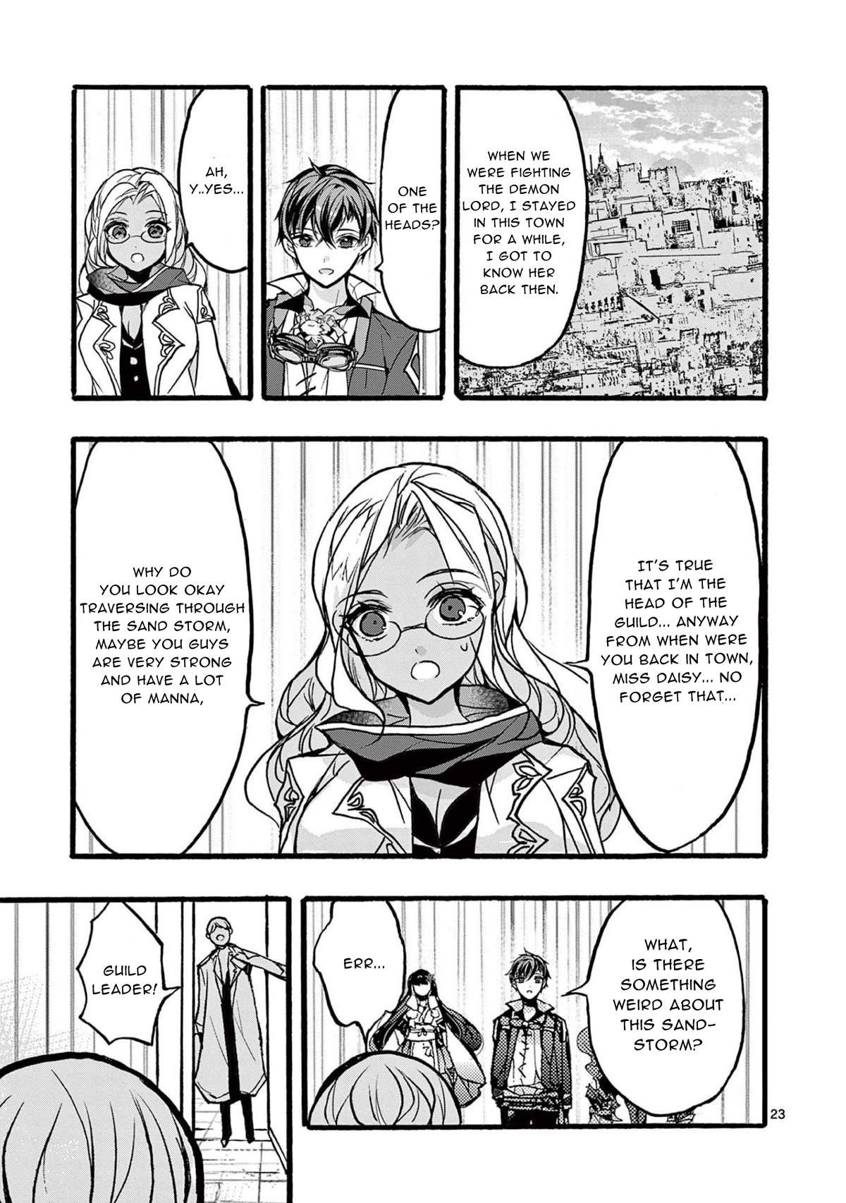 From The Strongest Job Of Dragon Knight, To The Beginner Job Carrier, Somehow, I Am Dependent On The Heroes Chapter 34 - Page 23 in English