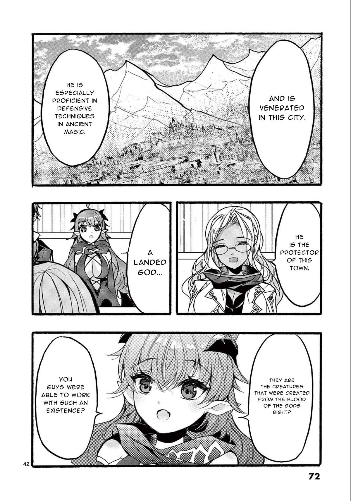 From The Strongest Job Of Dragon Knight, To The Beginner Job Carrier, Somehow, I Am Dependent On The Heroes Chapter 34 - Page 42 in English