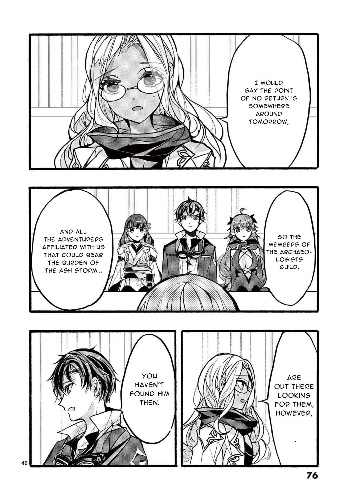 From The Strongest Job Of Dragon Knight, To The Beginner Job Carrier, Somehow, I Am Dependent On The Heroes Chapter 34 - Page 46 in English