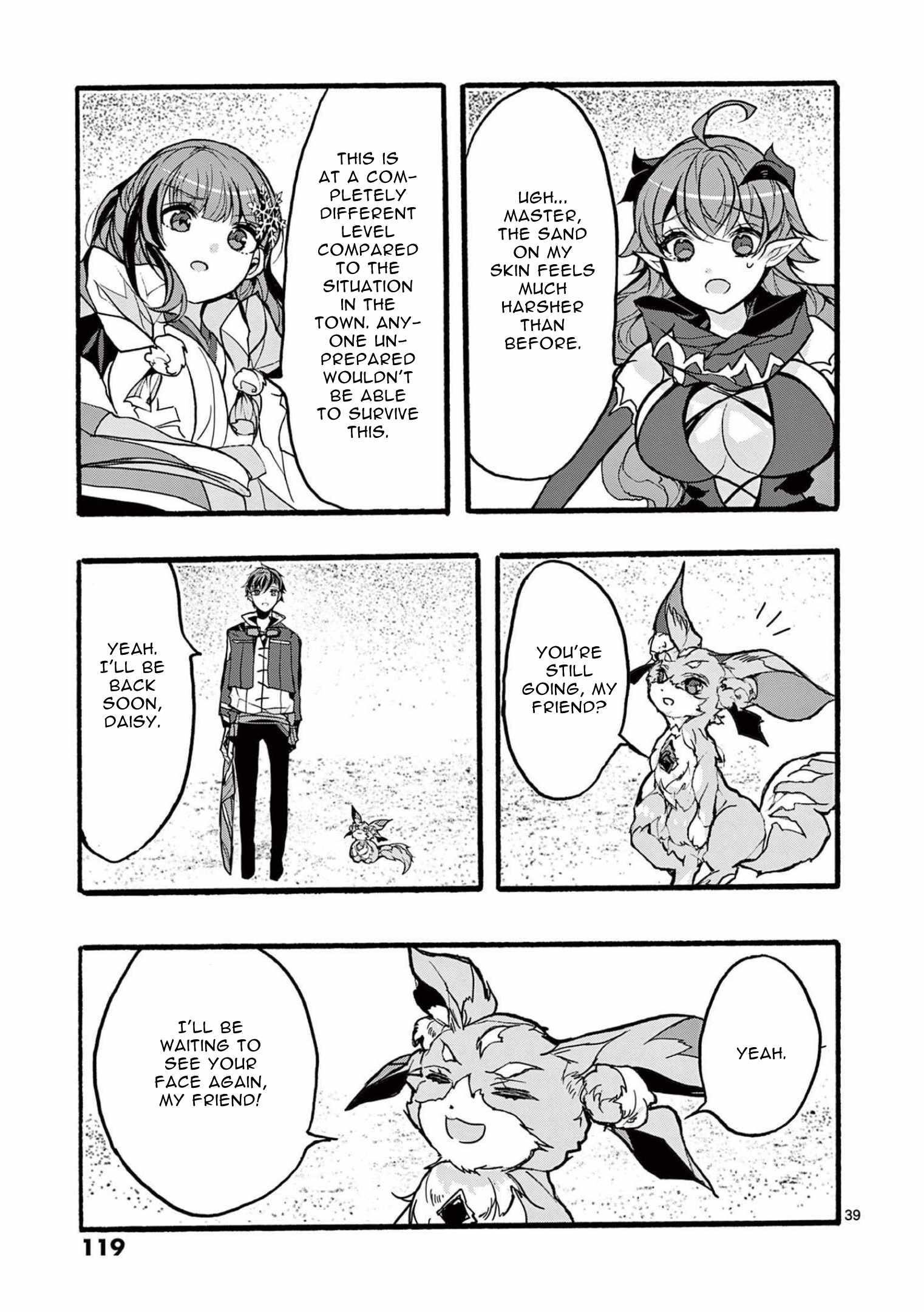 From The Strongest Job Of Dragon Knight, To The Beginner Job Carrier, Somehow, I Am Dependent On The Heroes Chapter 35 - Page 39 in English
