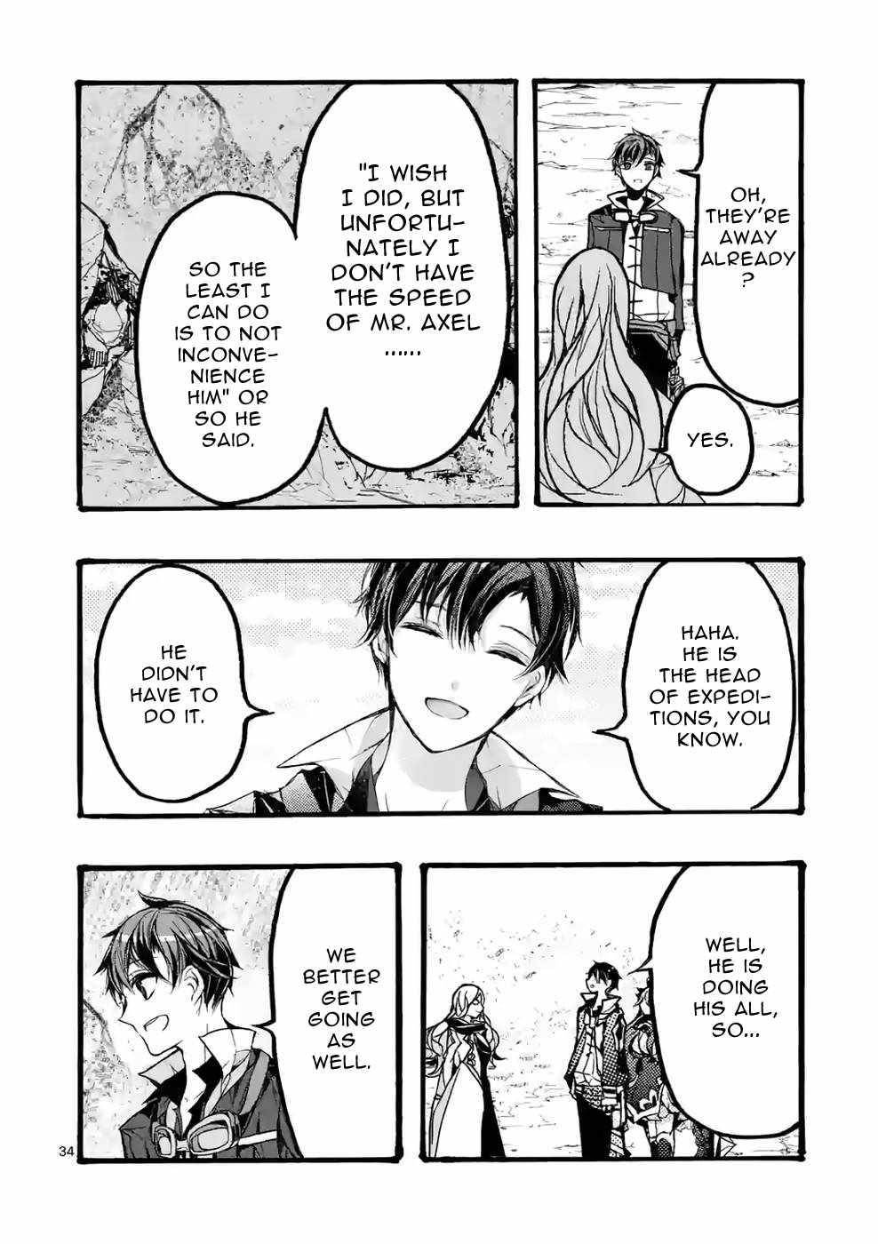 From The Strongest Job Of Dragon Knight, To The Beginner Job Carrier, Somehow, I Am Dependent On The Heroes Chapter 38 - Page 34 in English