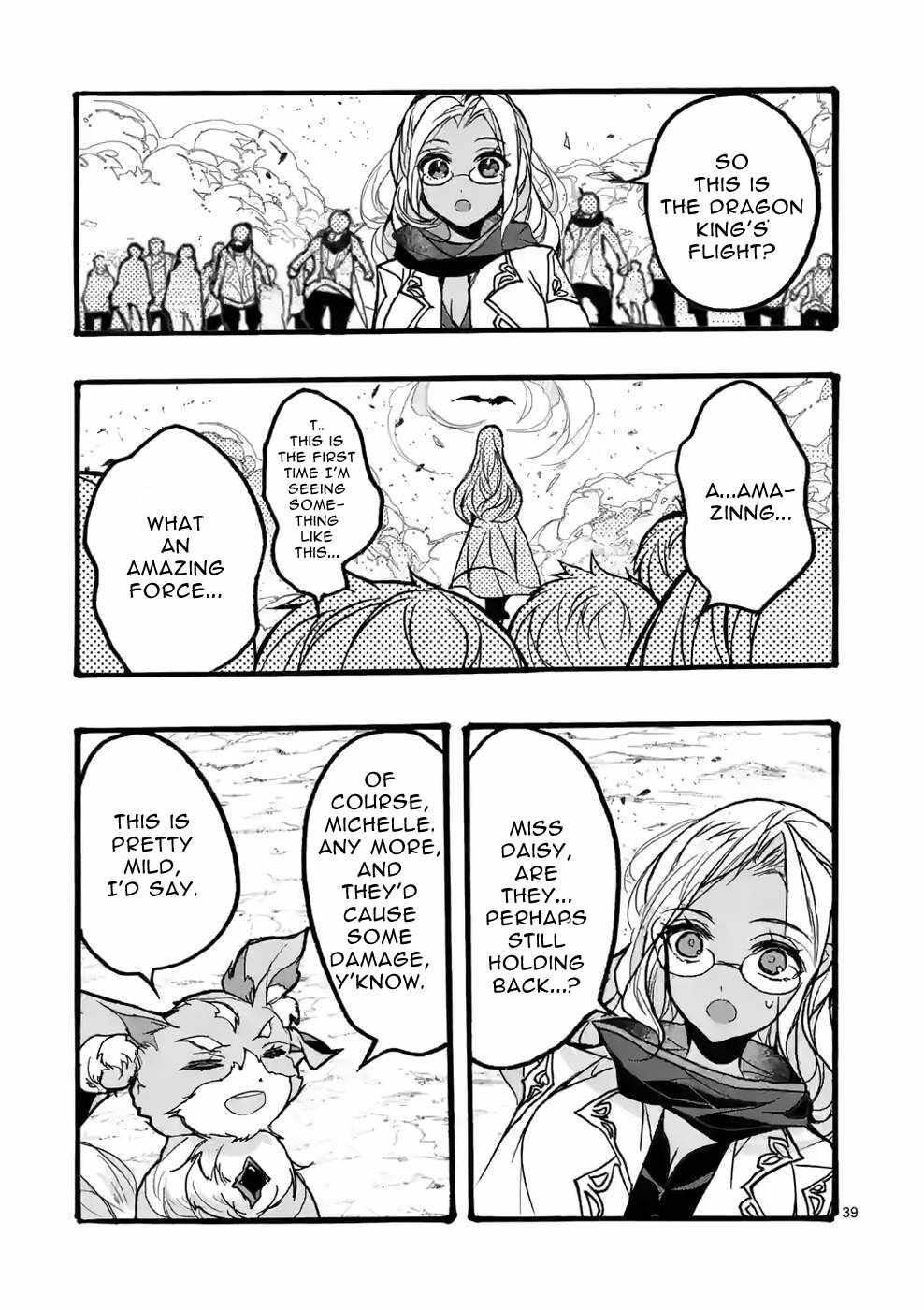 From The Strongest Job Of Dragon Knight, To The Beginner Job Carrier, Somehow, I Am Dependent On The Heroes Chapter 38 - Page 39 in English