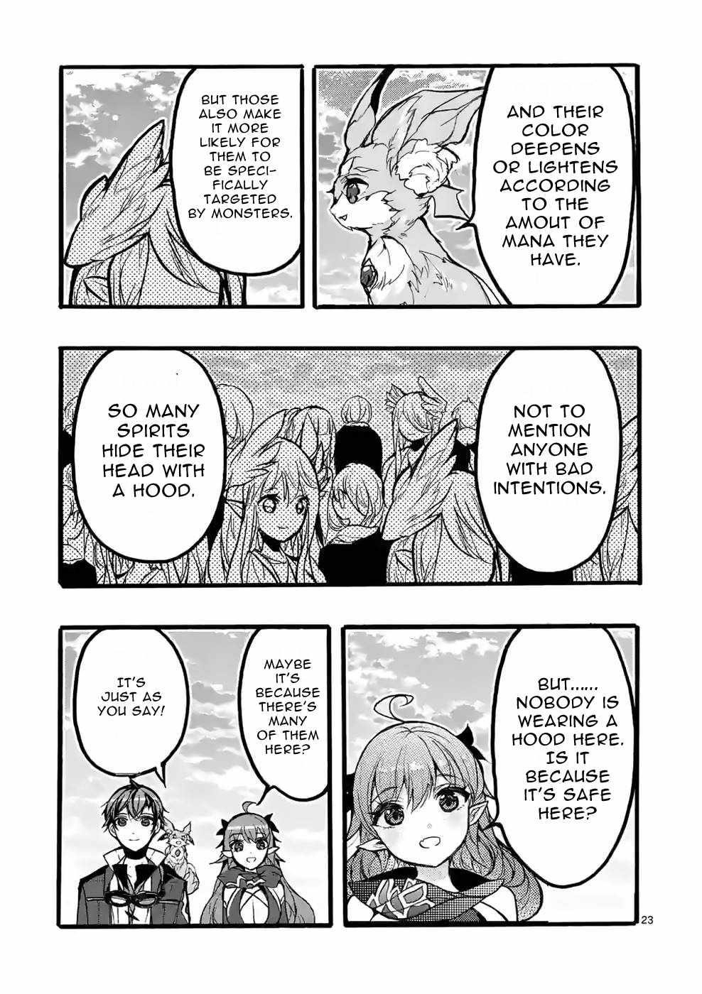 From The Strongest Job Of Dragon Knight, To The Beginner Job Carrier, Somehow, I Am Dependent On The Heroes Chapter 41 - Page 23 in English