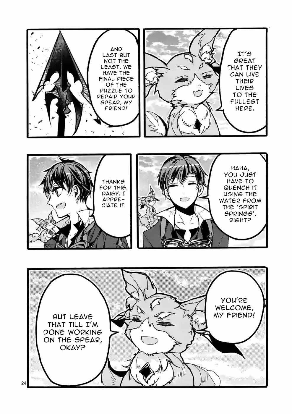 From The Strongest Job Of Dragon Knight, To The Beginner Job Carrier, Somehow, I Am Dependent On The Heroes Chapter 41 - Page 24 in English