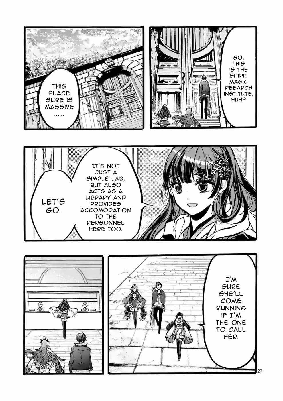 From The Strongest Job Of Dragon Knight, To The Beginner Job Carrier, Somehow, I Am Dependent On The Heroes Chapter 41 - Page 27 in English