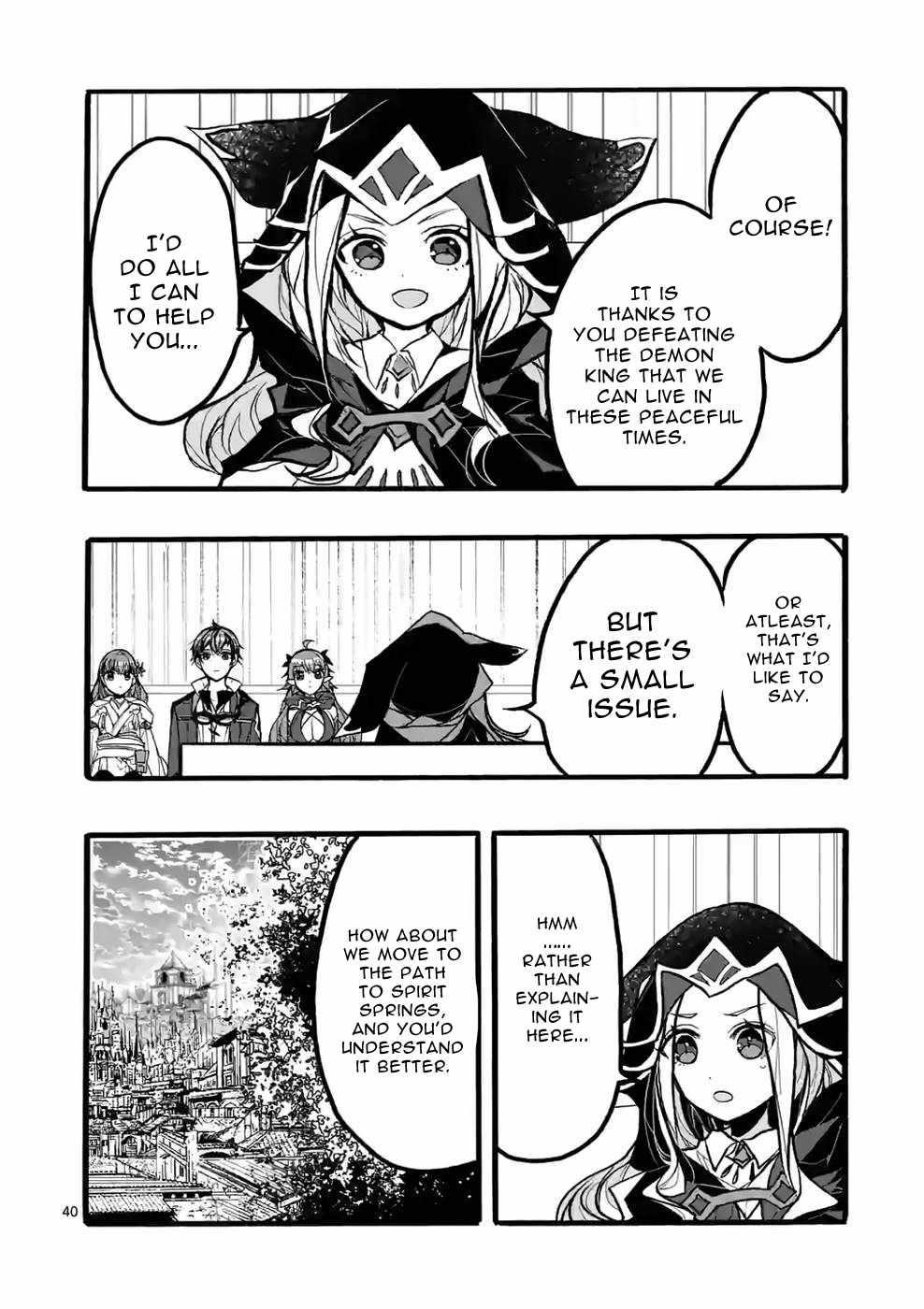 From The Strongest Job Of Dragon Knight, To The Beginner Job Carrier, Somehow, I Am Dependent On The Heroes Chapter 41 - Page 40 in English