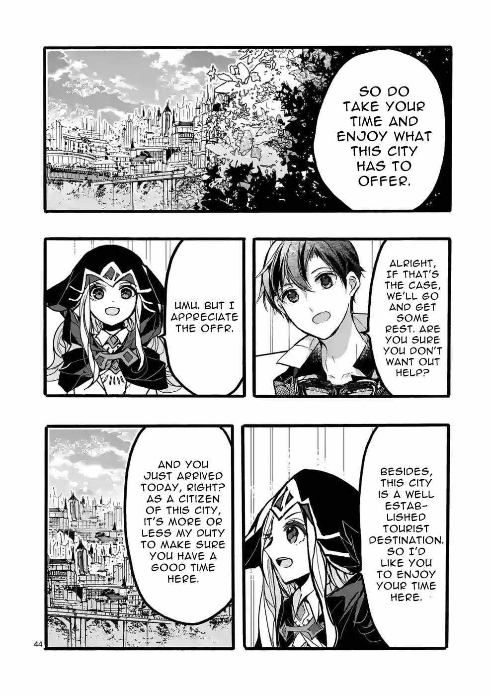 From The Strongest Job Of Dragon Knight, To The Beginner Job Carrier, Somehow, I Am Dependent On The Heroes Chapter 41 - Page 44 in English