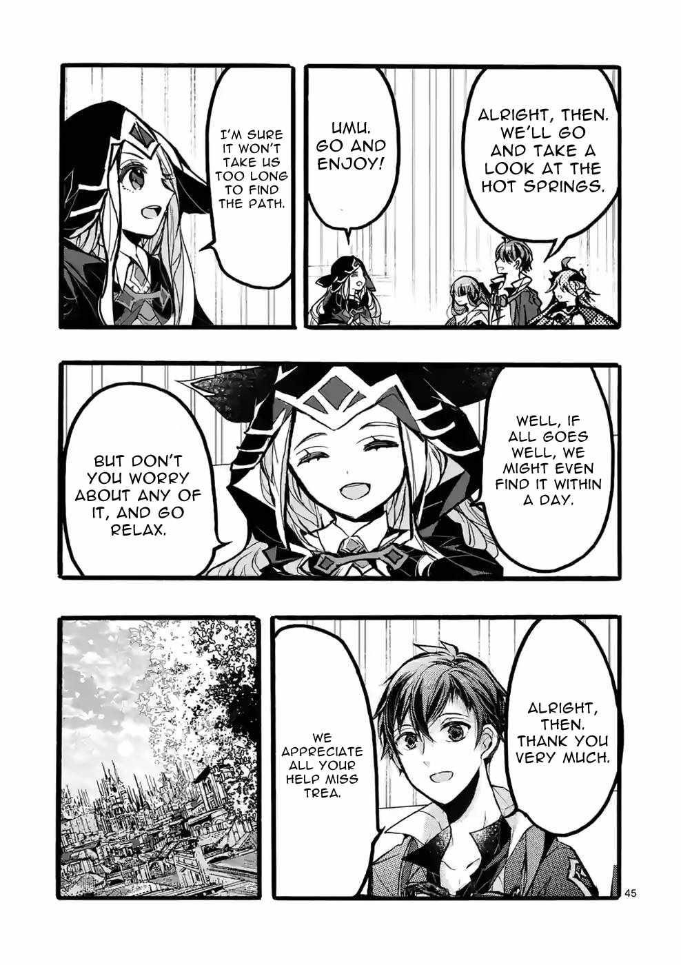 From The Strongest Job Of Dragon Knight, To The Beginner Job Carrier, Somehow, I Am Dependent On The Heroes Chapter 41 - Page 45 in English