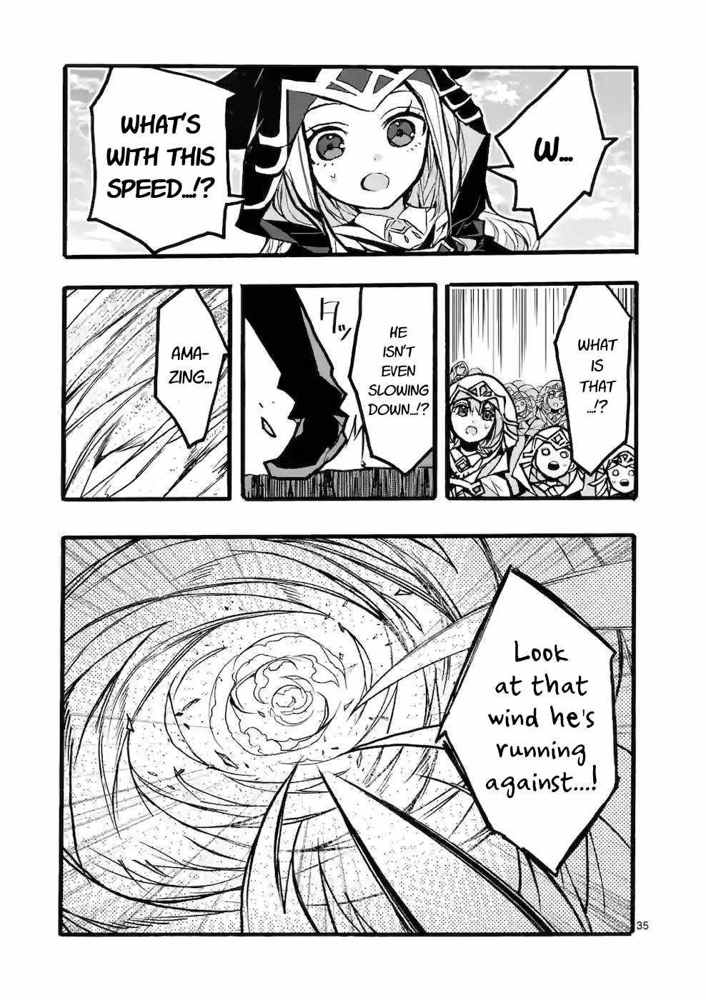 From The Strongest Job Of Dragon Knight, To The Beginner Job Carrier, Somehow, I Am Dependent On The Heroes Chapter 43 - Page 35 in English
