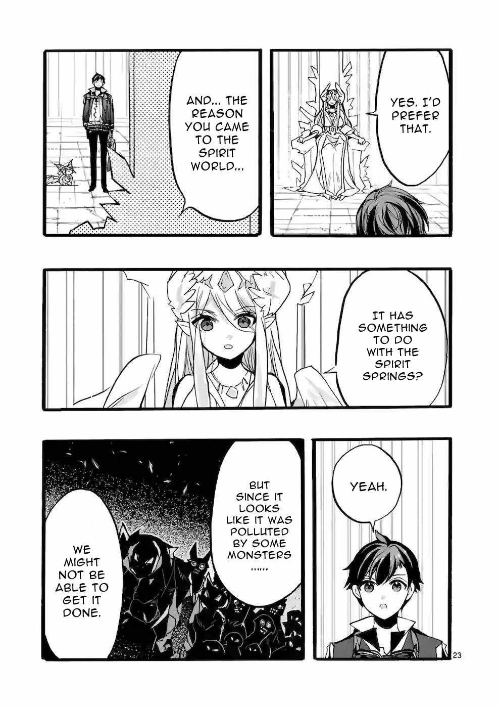 From The Strongest Job Of Dragon Knight, To The Beginner Job Carrier, Somehow, I Am Dependent On The Heroes Chapter 44 - Page 23 in English
