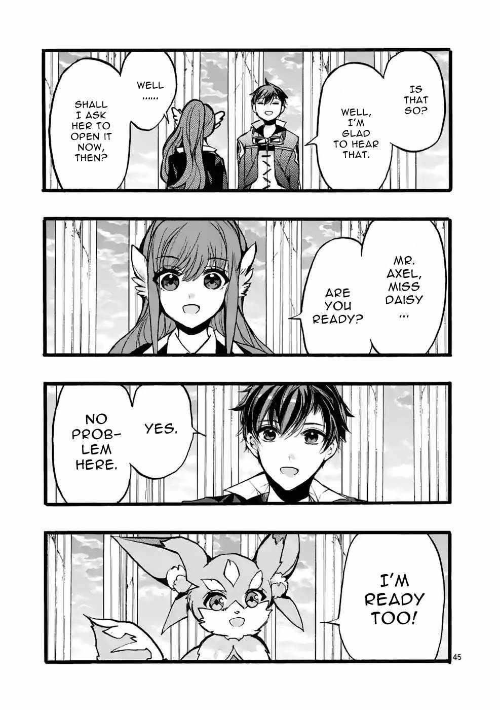 From The Strongest Job Of Dragon Knight, To The Beginner Job Carrier, Somehow, I Am Dependent On The Heroes Chapter 44 - Page 45 in English