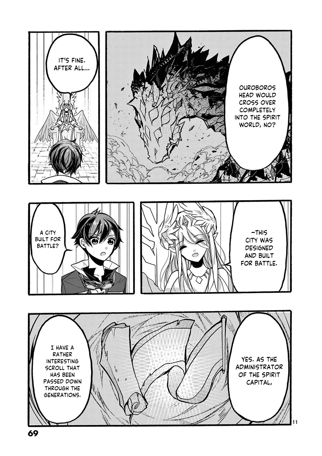 From The Strongest Job Of Dragon Knight, To The Beginner Job Carrier, Somehow, I Am Dependent On The Heroes Chapter 46 - Page 12 in English