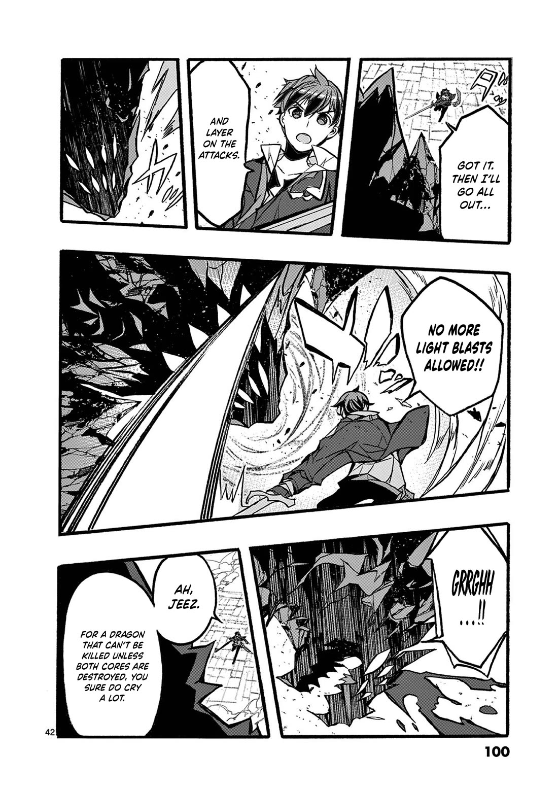 From The Strongest Job Of Dragon Knight, To The Beginner Job Carrier, Somehow, I Am Dependent On The Heroes Chapter 46 - Page 43 in English