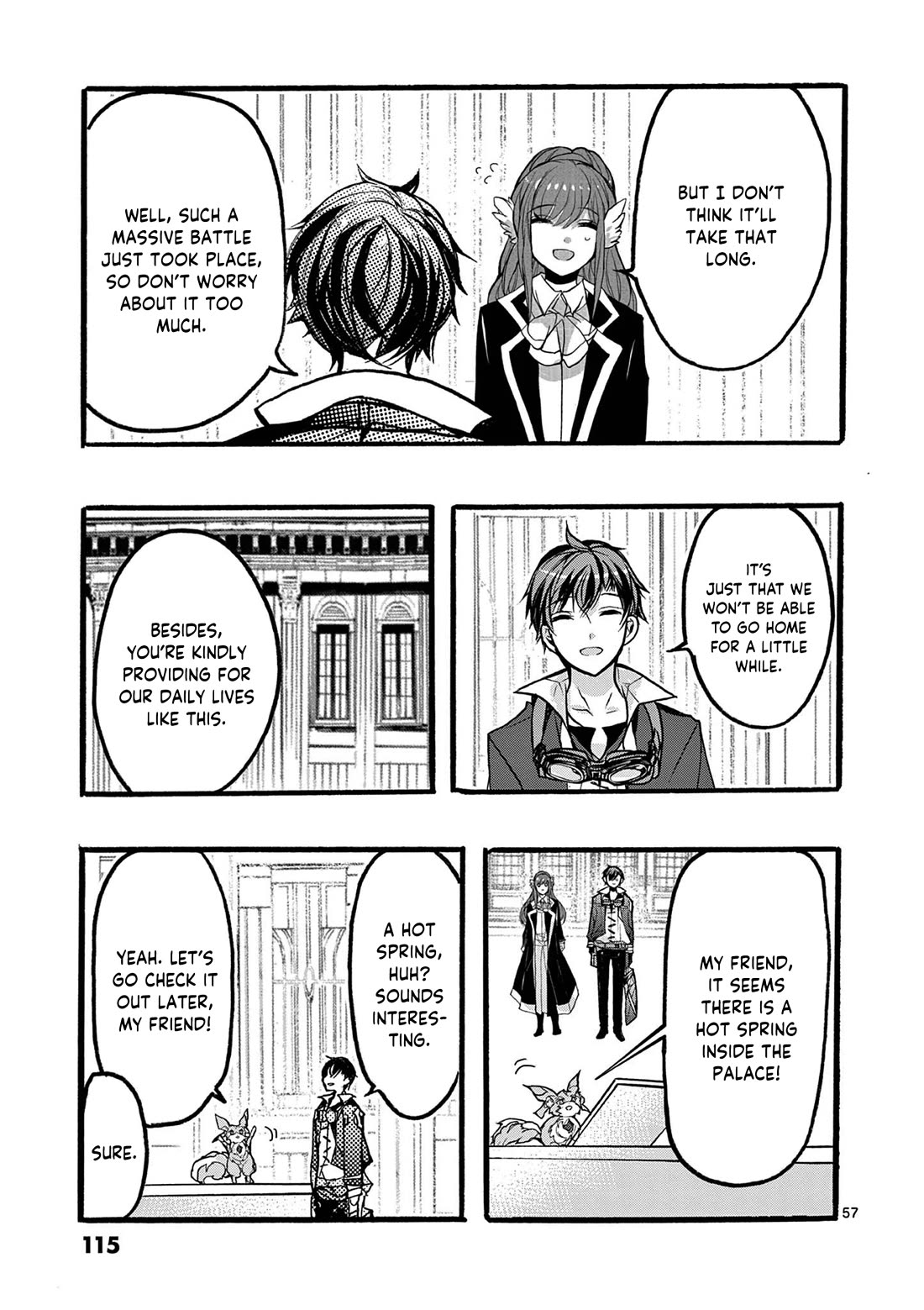 From The Strongest Job Of Dragon Knight, To The Beginner Job Carrier, Somehow, I Am Dependent On The Heroes Chapter 46 - Page 57 in English