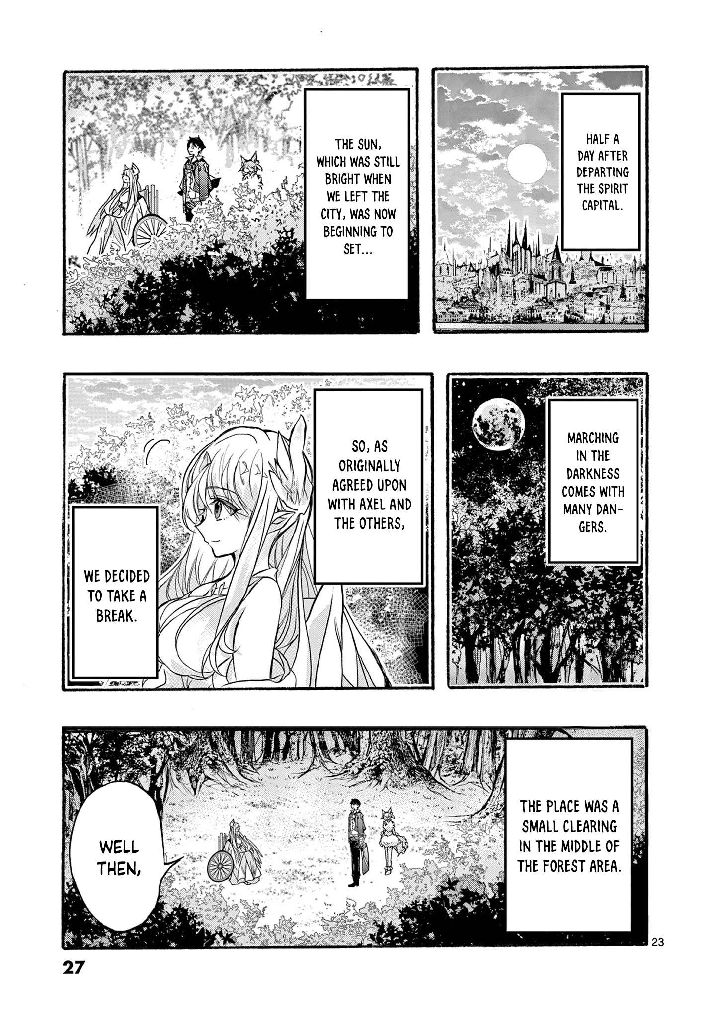 From The Strongest Job Of Dragon Knight, To The Beginner Job Carrier, Somehow, I Am Dependent On The Heroes Chapter 48 - Page 27 in English