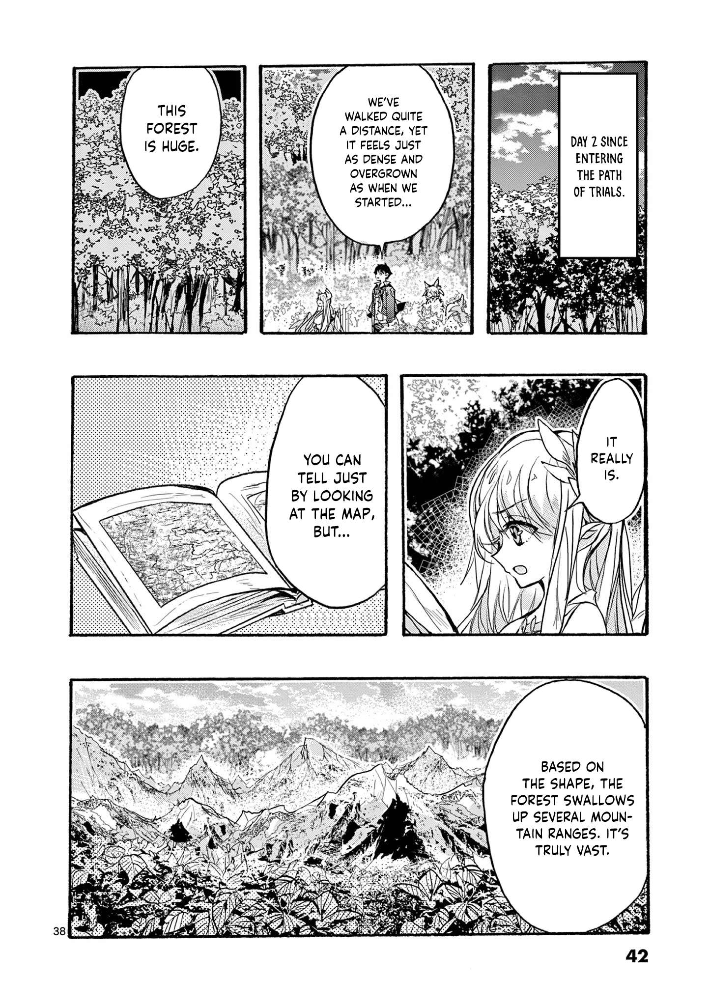 From The Strongest Job Of Dragon Knight, To The Beginner Job Carrier, Somehow, I Am Dependent On The Heroes Chapter 48 - Page 42 in English