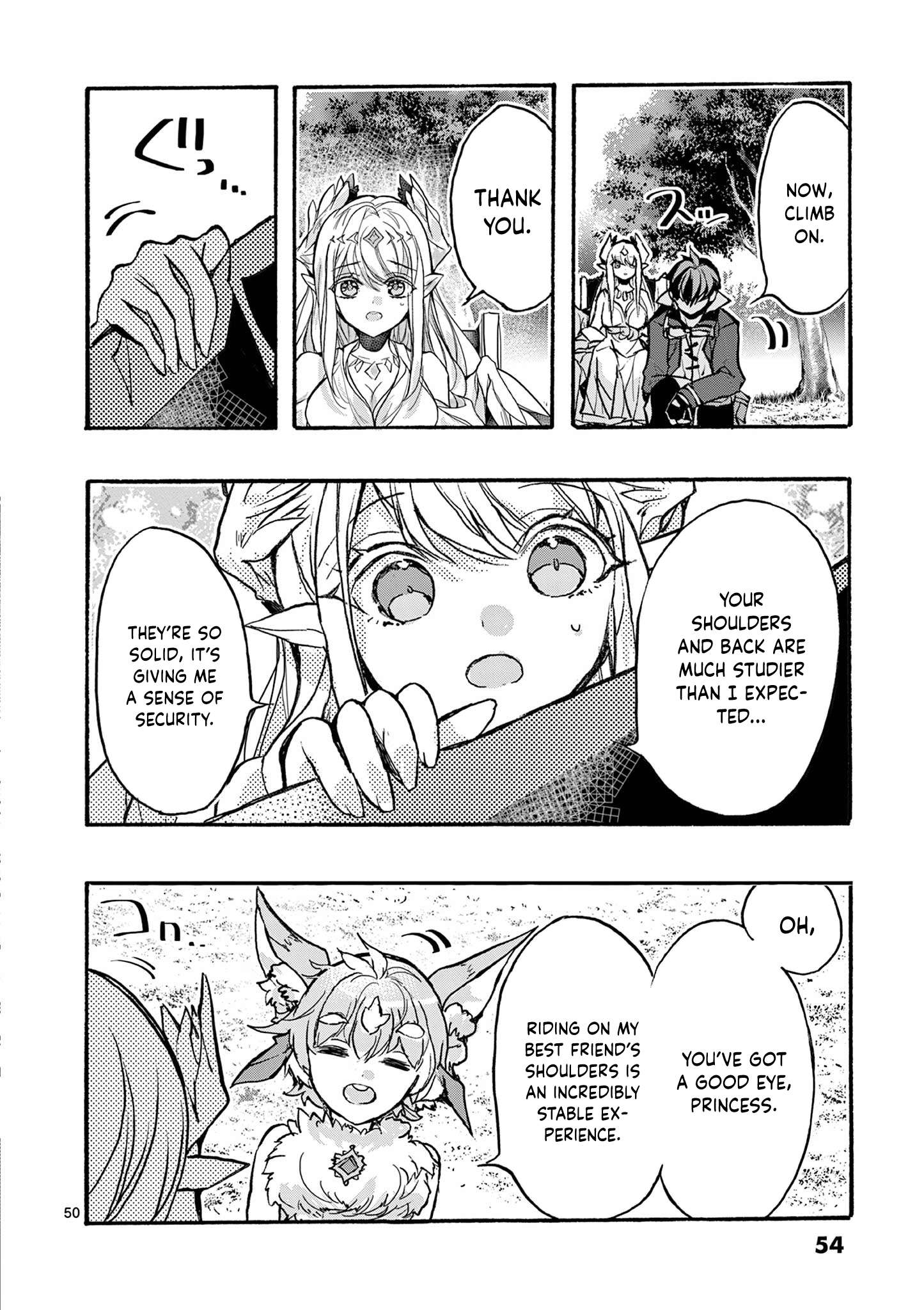 From The Strongest Job Of Dragon Knight, To The Beginner Job Carrier, Somehow, I Am Dependent On The Heroes Chapter 48 - Page 54 in English