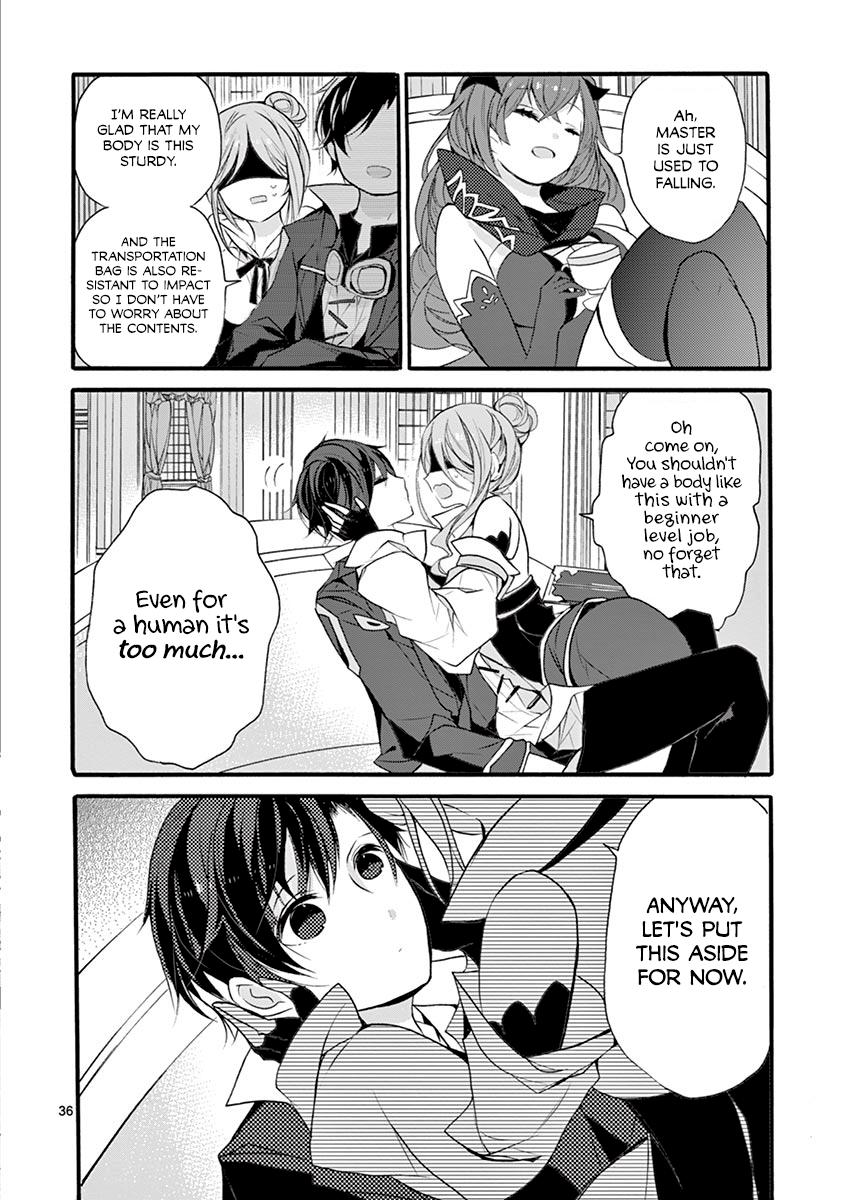 From The Strongest Job Of Dragon Knight, To The Beginner Job Carrier, Somehow, I Am Dependent On The Heroes Chapter 7 - Page 36 in English