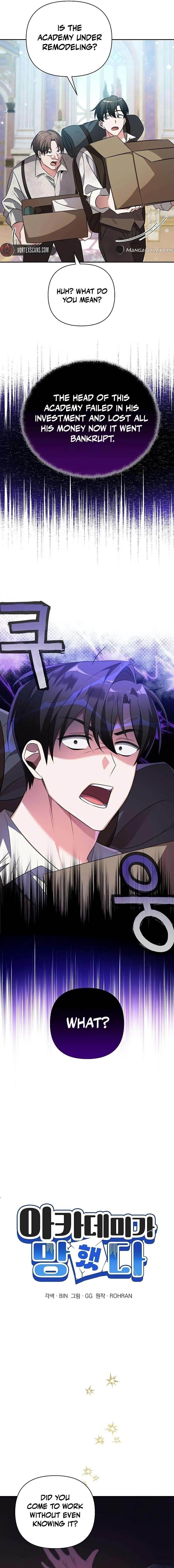 The Academy Is Ruined Chapter 1 - Page 5 in English