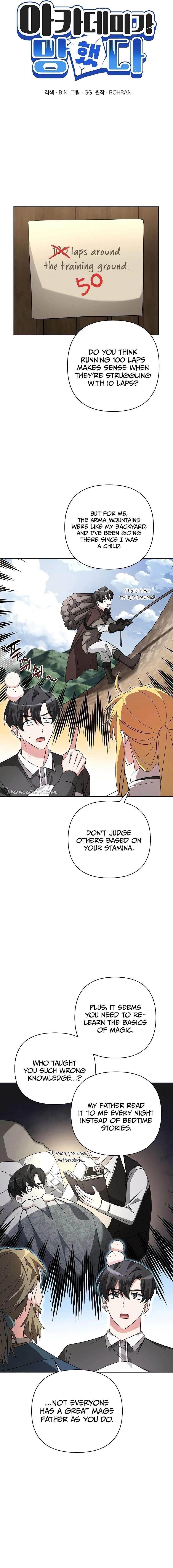 The Academy Is Ruined Chapter 5 - Page 8 in English